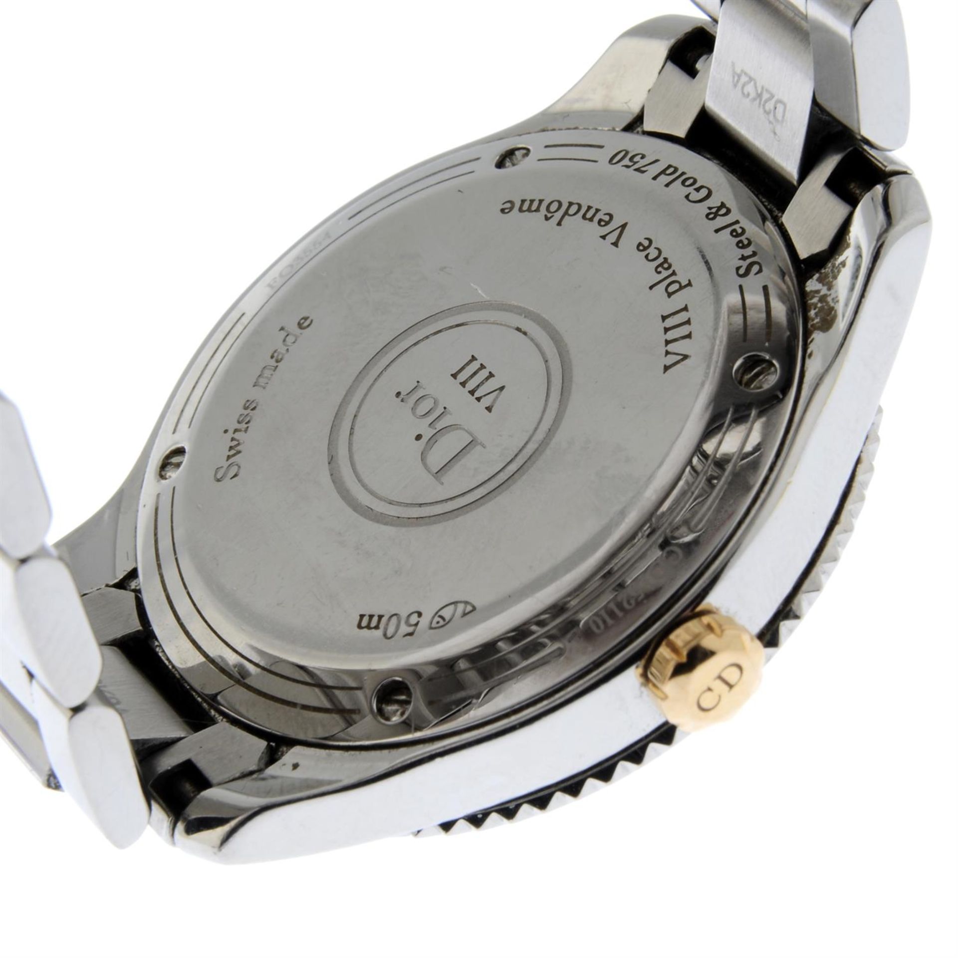 DIOR - a bi-metal VIII bracelet watch, 33mm. - Bild 2 aus 6