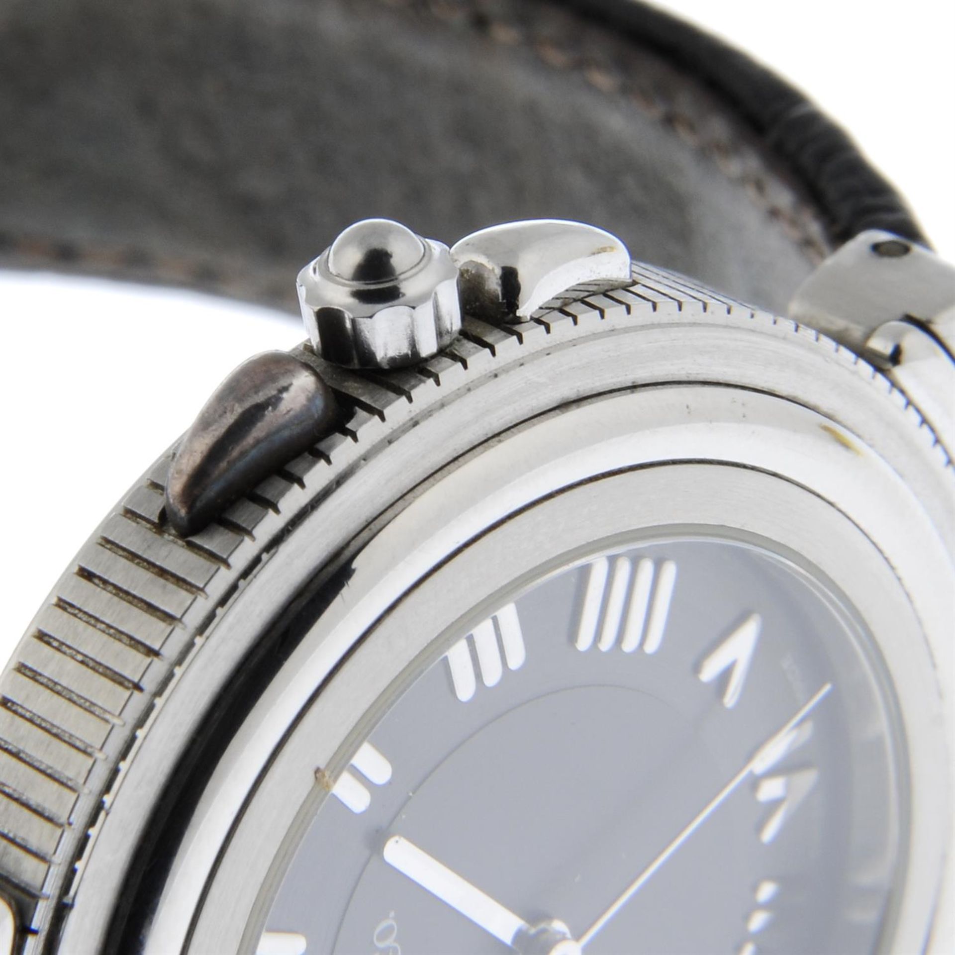 TIFFANY & CO. - a stainless steel Intaglio wrist watch, 34mm. - Bild 4 aus 6