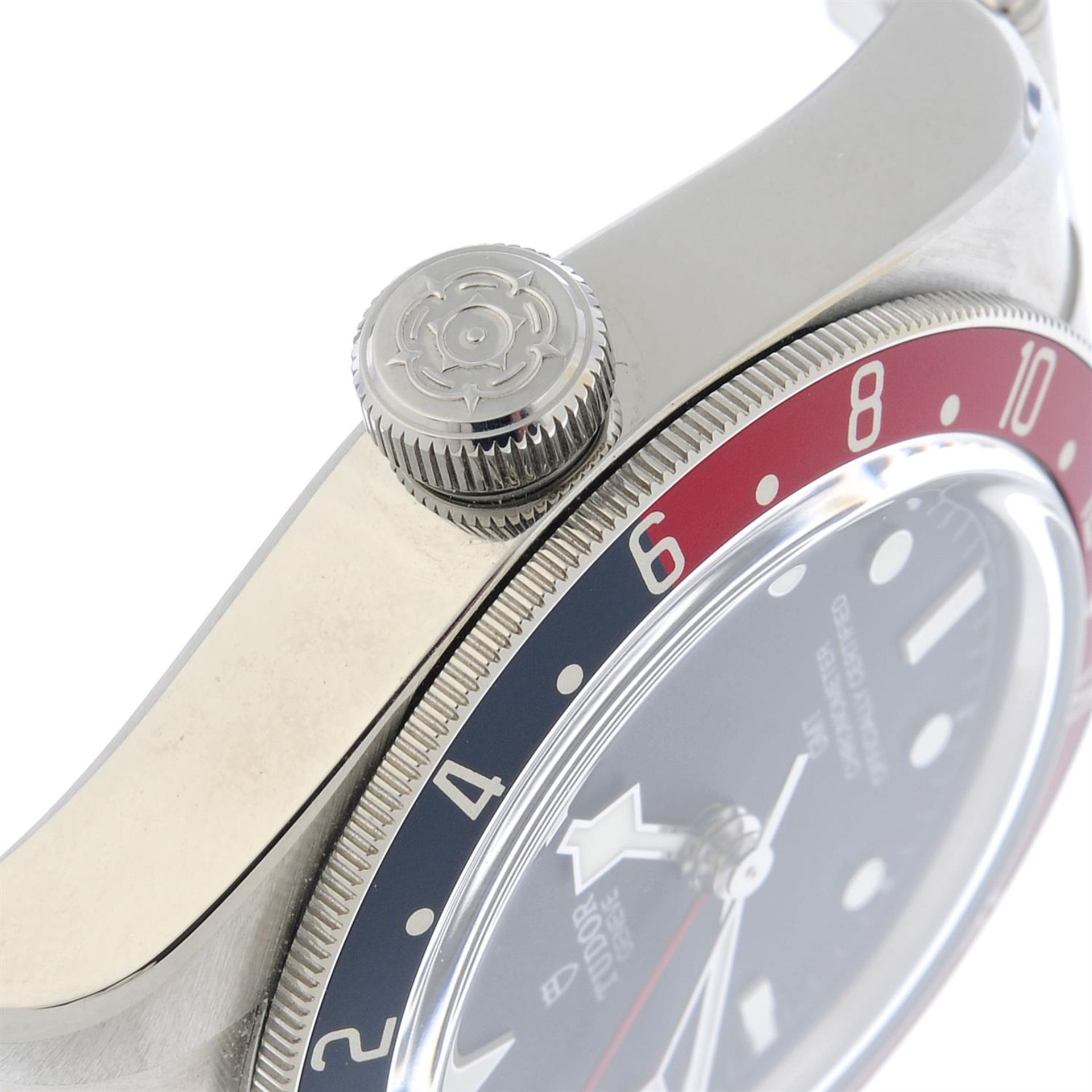 TUDOR - a stainless steel Black Bay GMT bracelet watch, 41mm. - Bild 3 aus 6