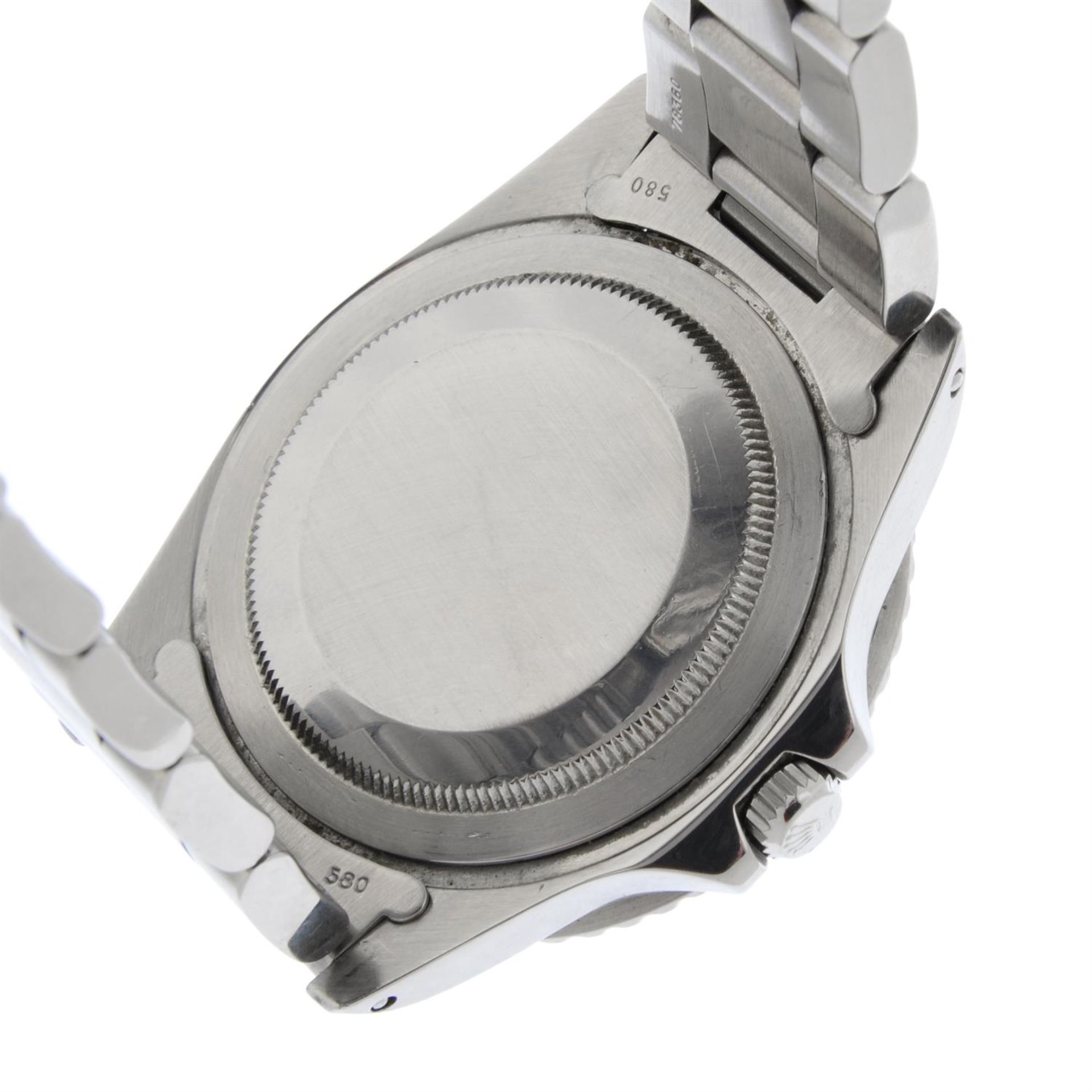 ROLEX - a stainless steel Oyster Perpetual GMT-Master bracelet watch, 39.5mm. - Bild 4 aus 6