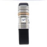 CARTIER - a bi-metal Declaration wrist watch, 19x39mm.