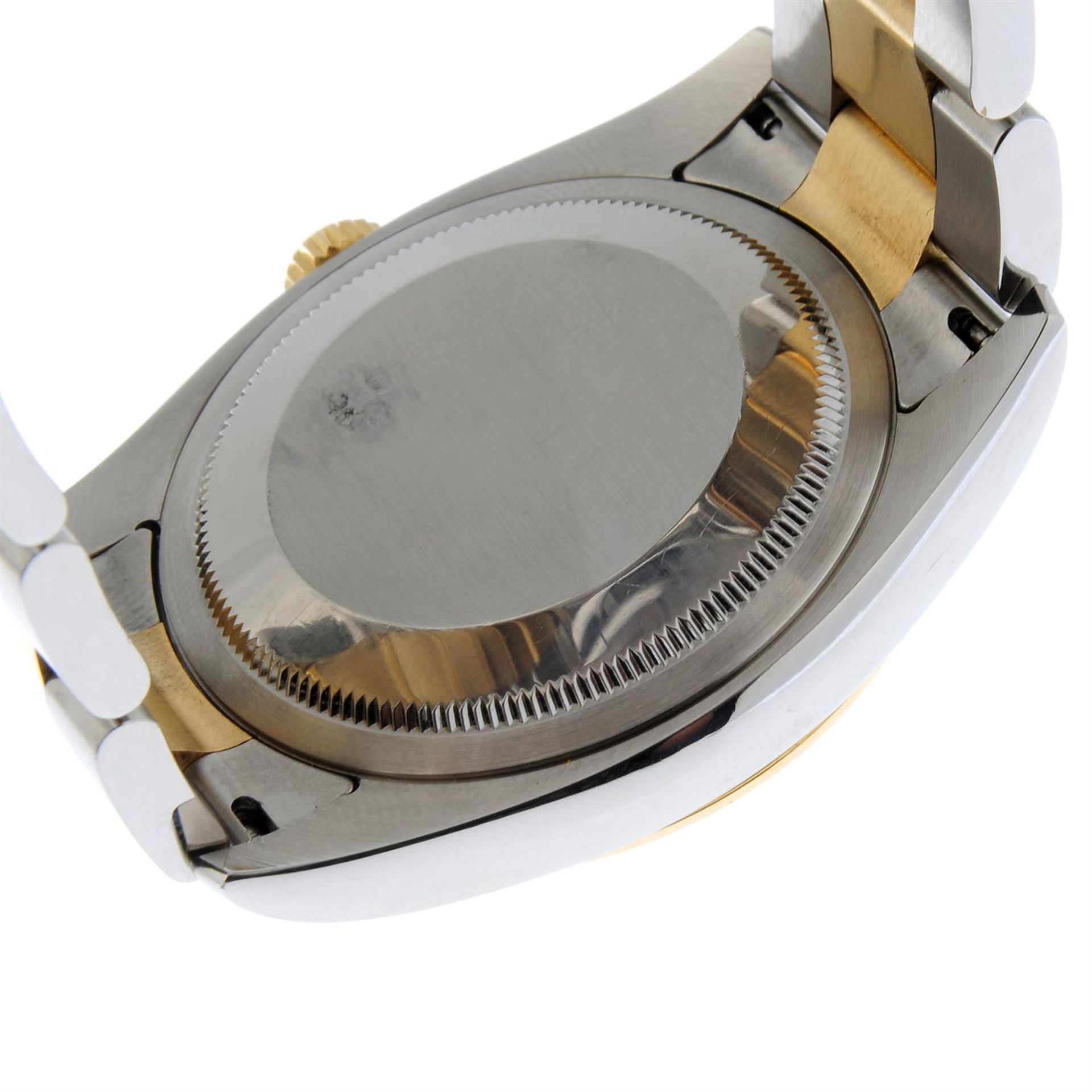ROLEX - a bi-metal Oyster Perpetual Datejust bracelet watch, 36mm. - Bild 2 aus 6
