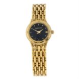 AUDEMARS PIGUET - an 18ct yellow gold bracelet watch, 22.5mm.