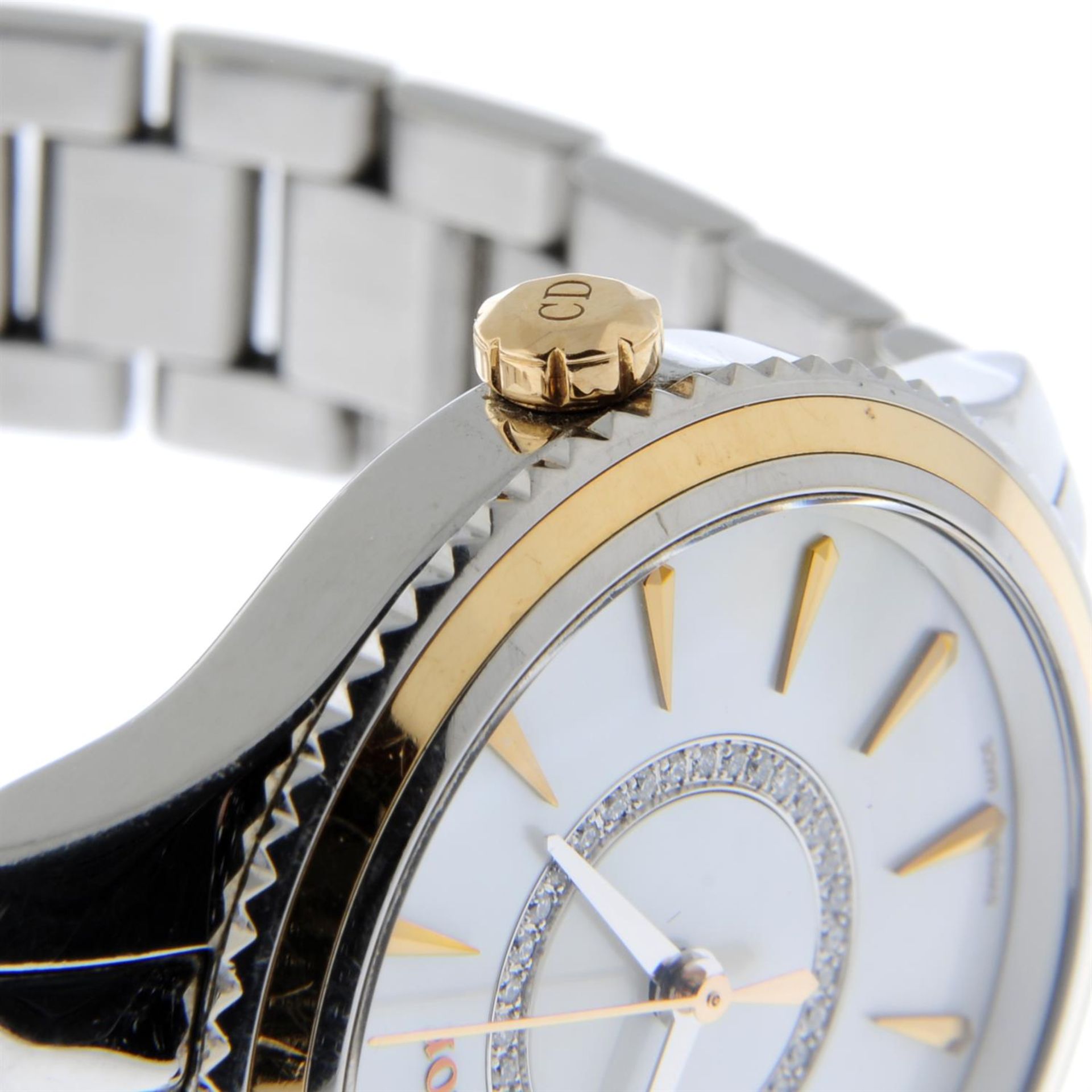 DIOR - a bi-metal VIII bracelet watch, 33mm. - Bild 4 aus 6