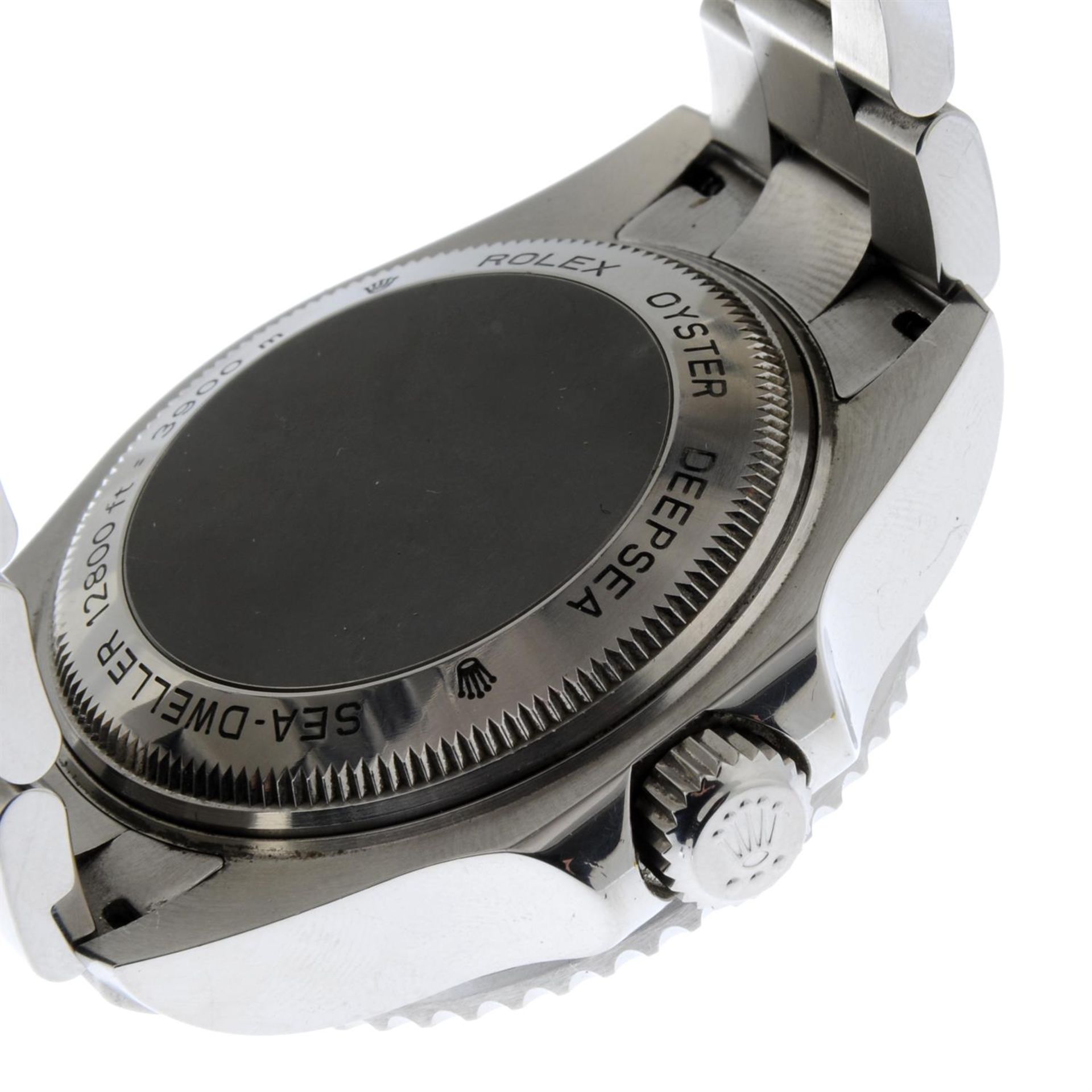 ROLEX - a stainless steel Oyster Perpetual Deepsea Sea-Dweller bracelet watch, 43mm. - Bild 2 aus 6