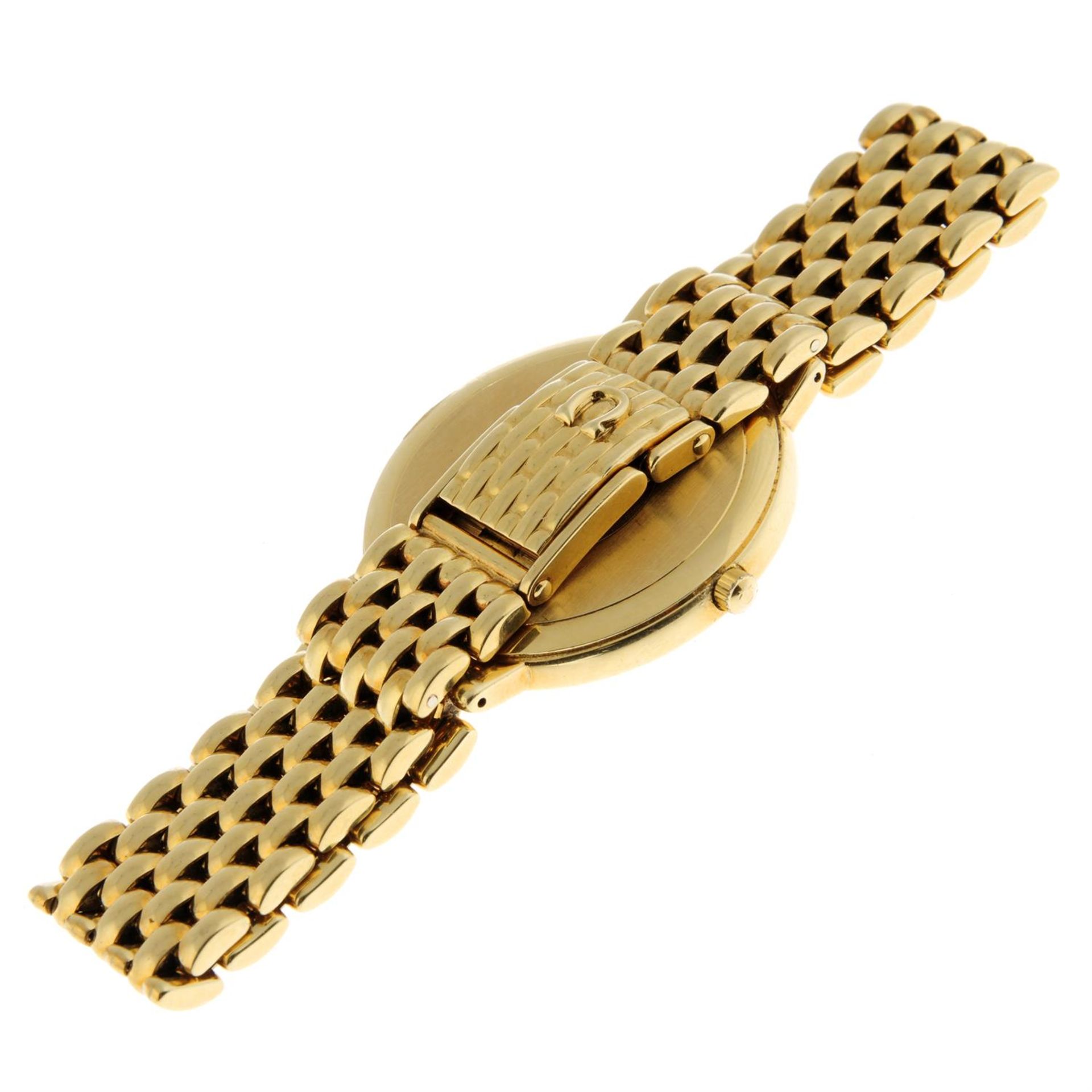 OMEGA - an 18ct yellow gold De Ville bracelet watch, 32mm. - Bild 3 aus 6