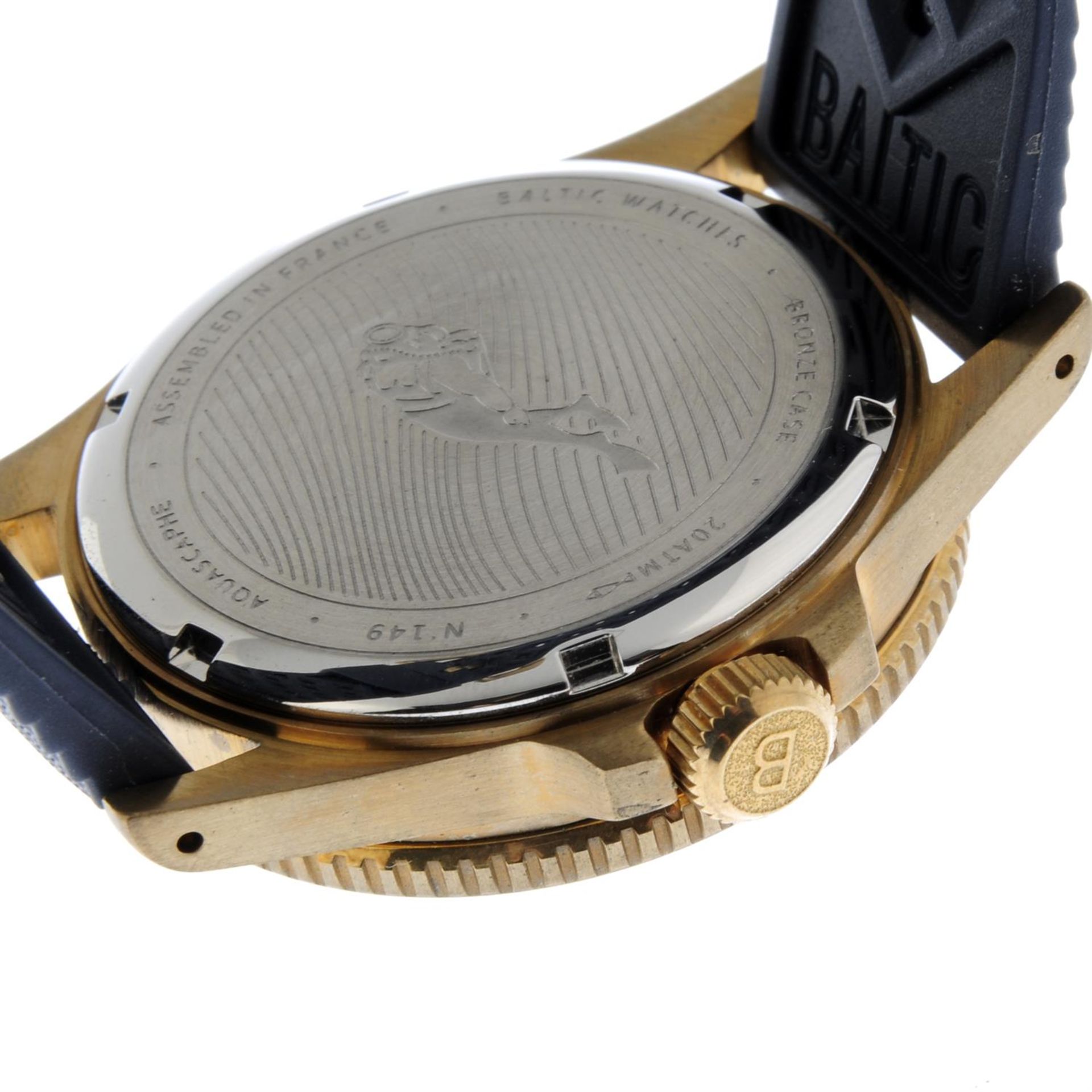 BALTIC - a bi-metal Aquascaphe Bronze wrist watch, 39mm. - Bild 2 aus 6