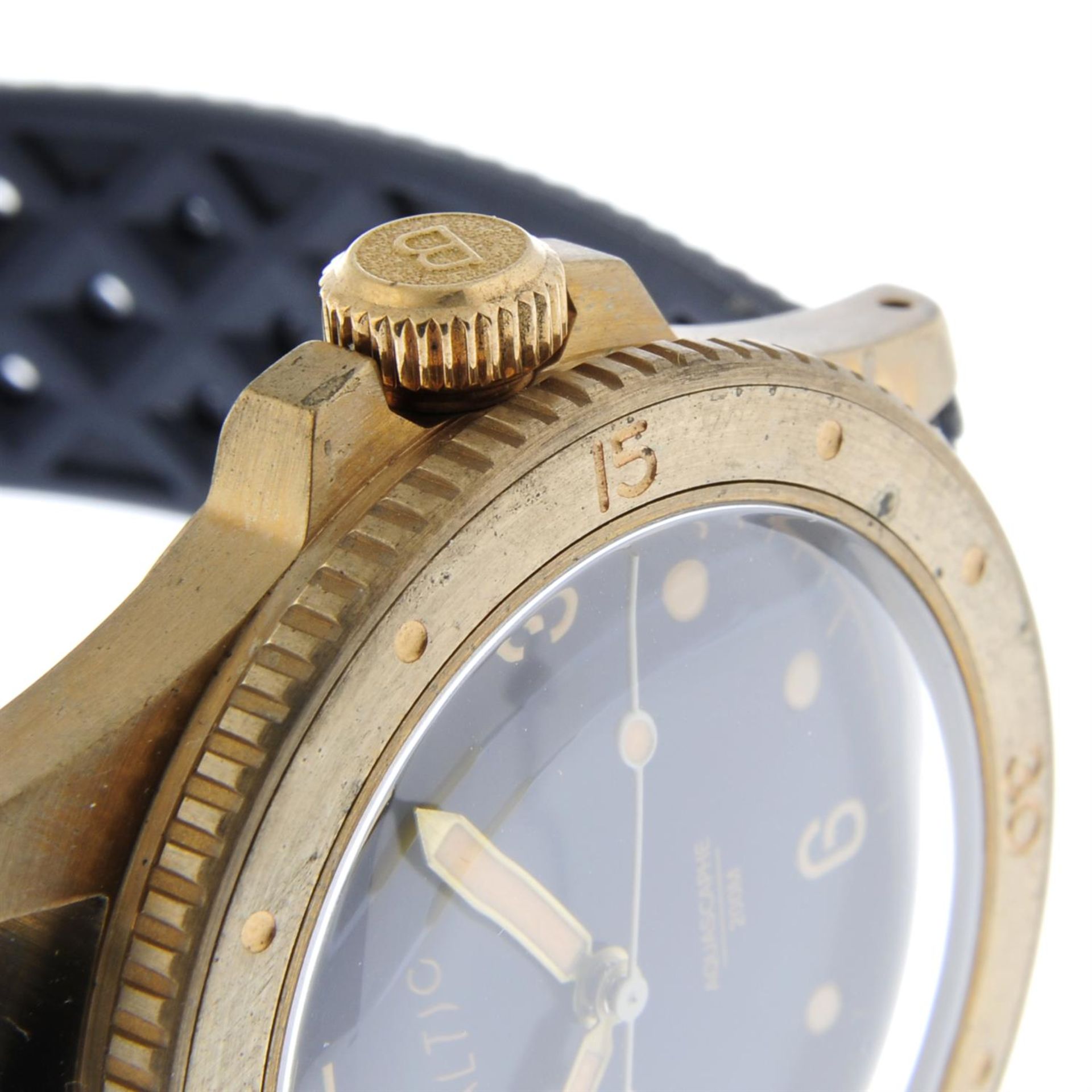 BALTIC - a bi-metal Aquascaphe Bronze wrist watch, 39mm. - Bild 4 aus 6