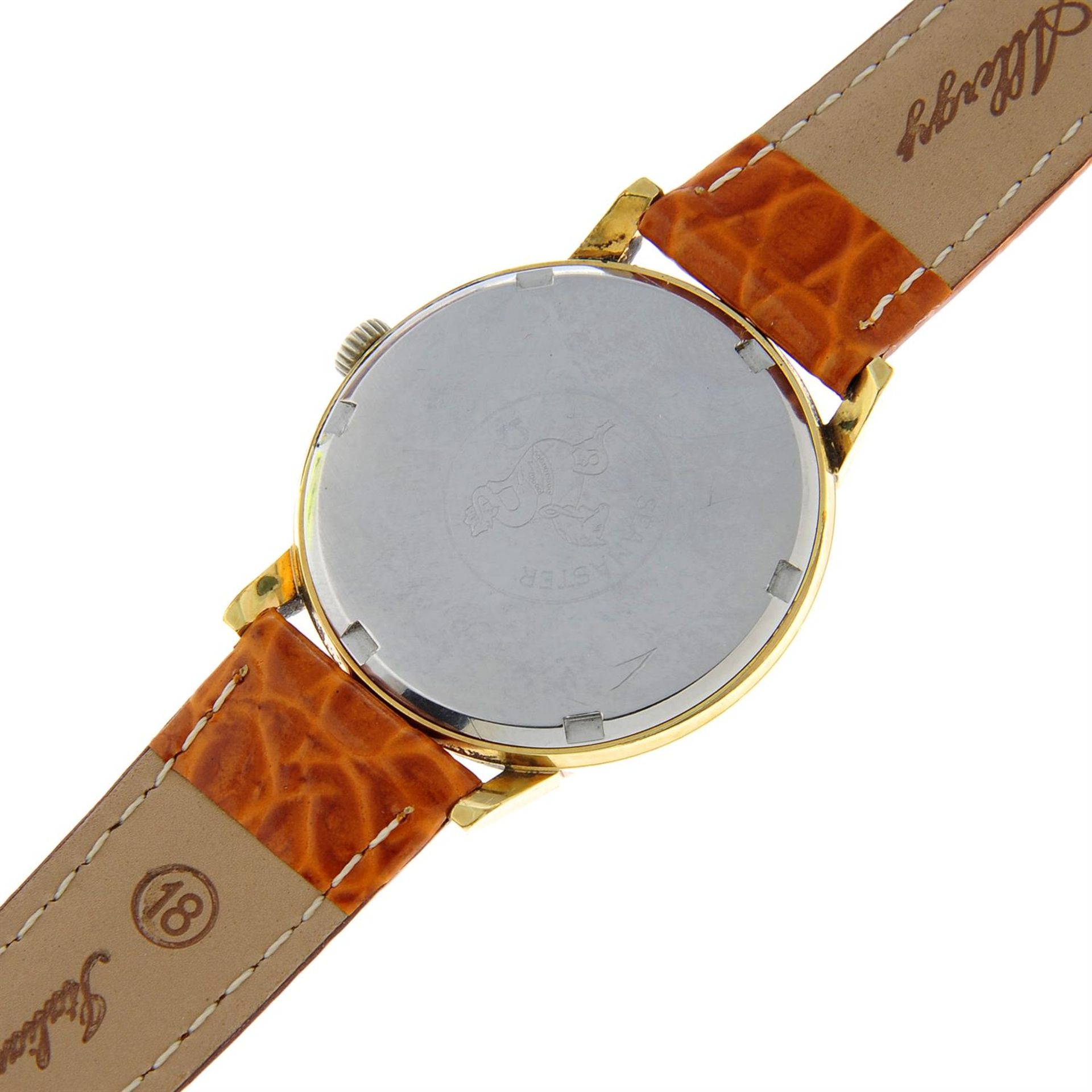 OMEGA - a gold plated Genève wrist watch (34mm) with a Omega De Ville wrist watch. - Bild 4 aus 6