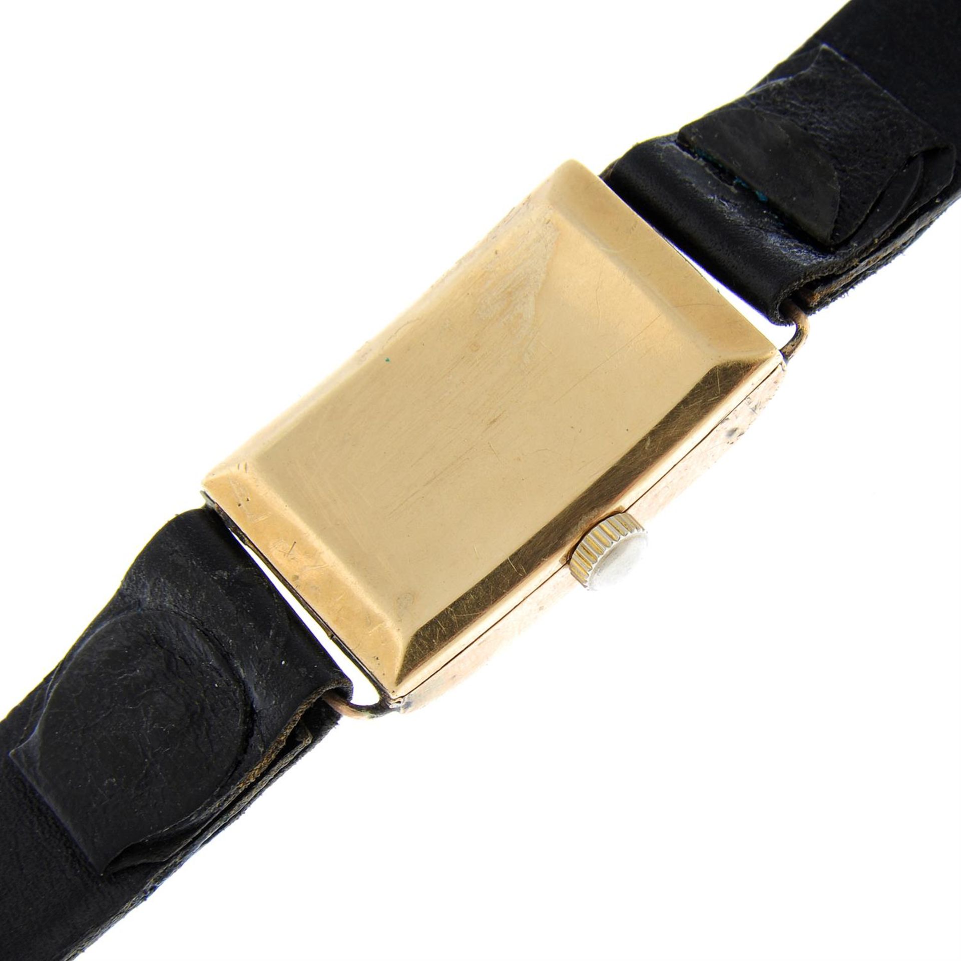 OMEGA - a 9ct yellow gold wrist watch, 20mm. - Bild 4 aus 4