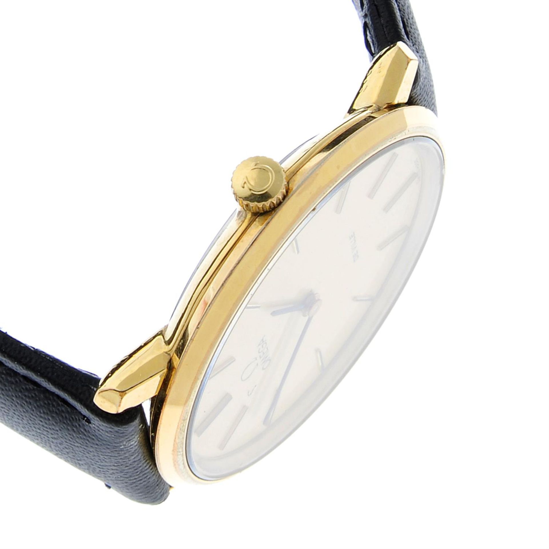 OMEGA - a gold plated De Ville wrist watch (32mm) together with a gold plated De Ville watch head. - Bild 3 aus 6