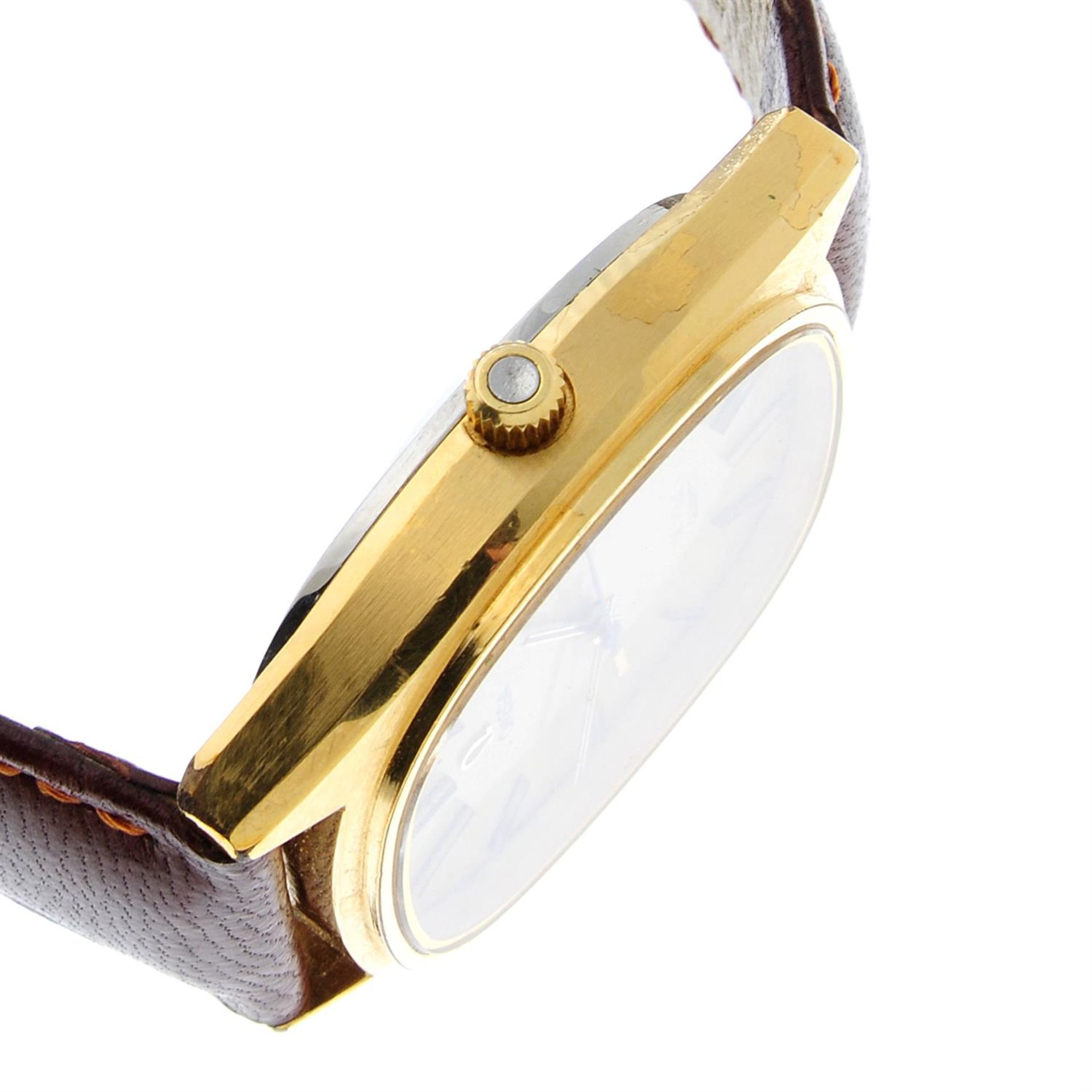OMEGA - a gold plated De Ville wrist watch, 34mm. - Bild 3 aus 4