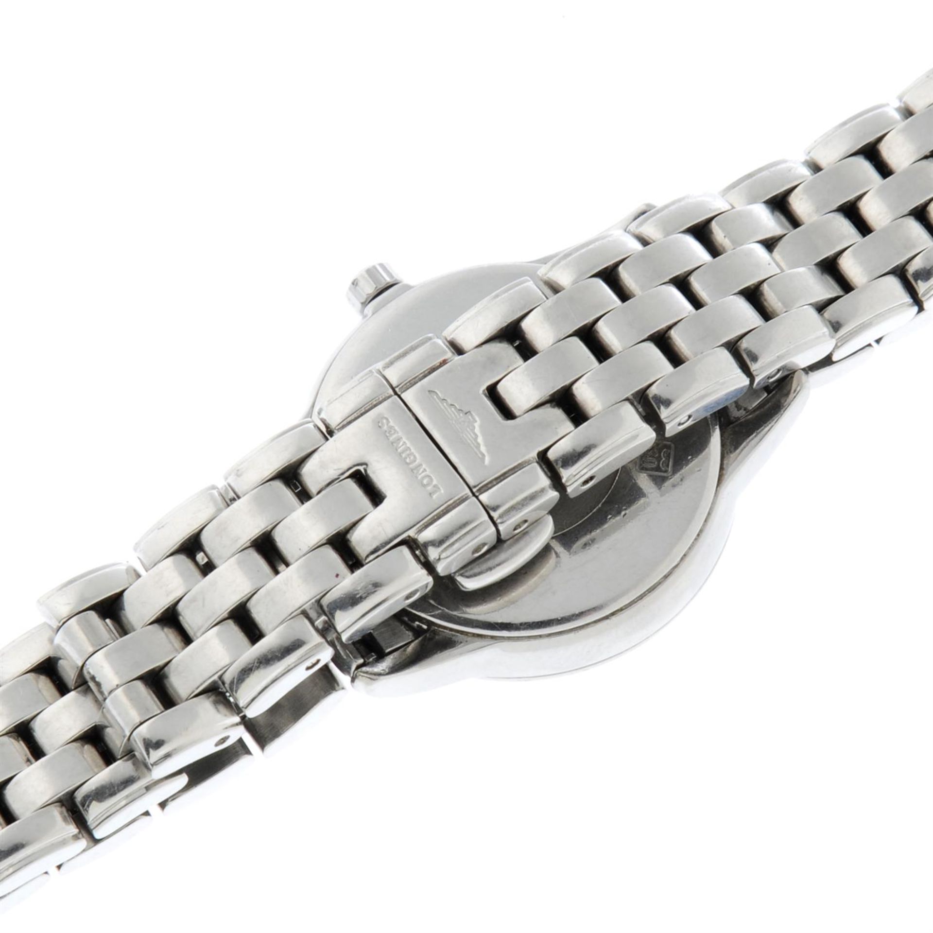 LONGINES - a stainless steel Flagship bracelet watch (25mm) with a Longines wrist watch and a - Bild 2 aus 6