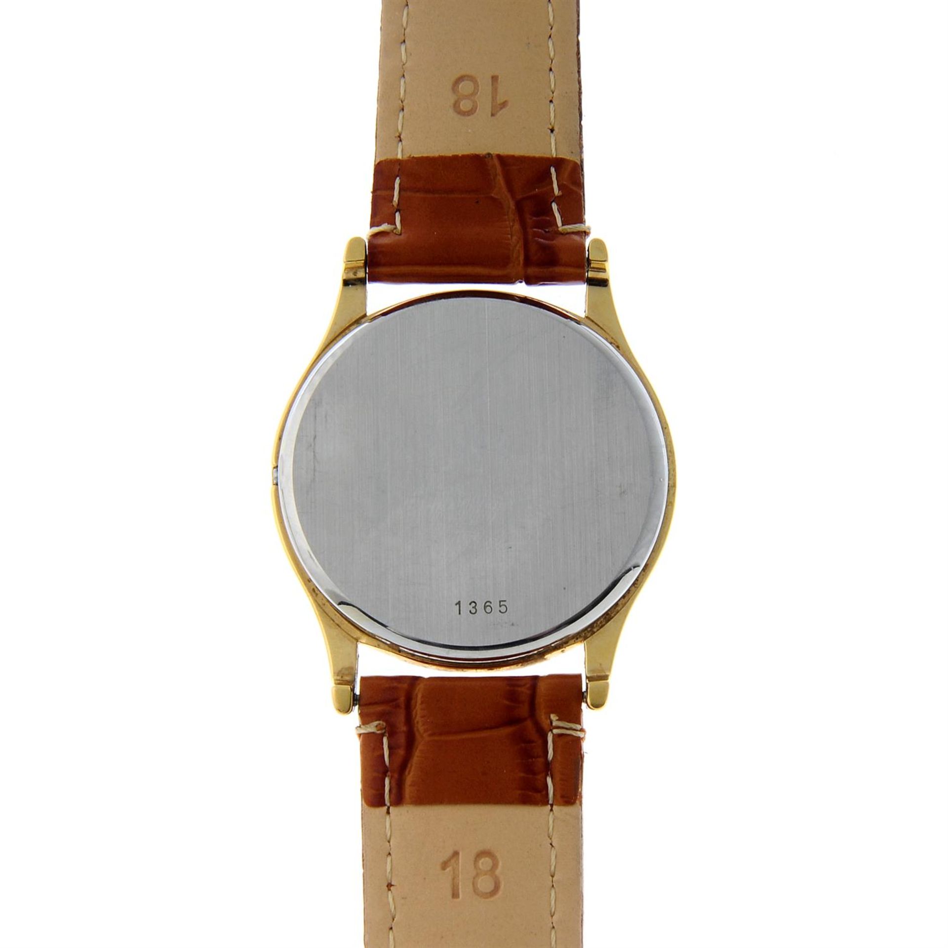 OMEGA - a gold plated Genève wrist watch (34mm) with a Omega De Ville wrist watch. - Bild 6 aus 6