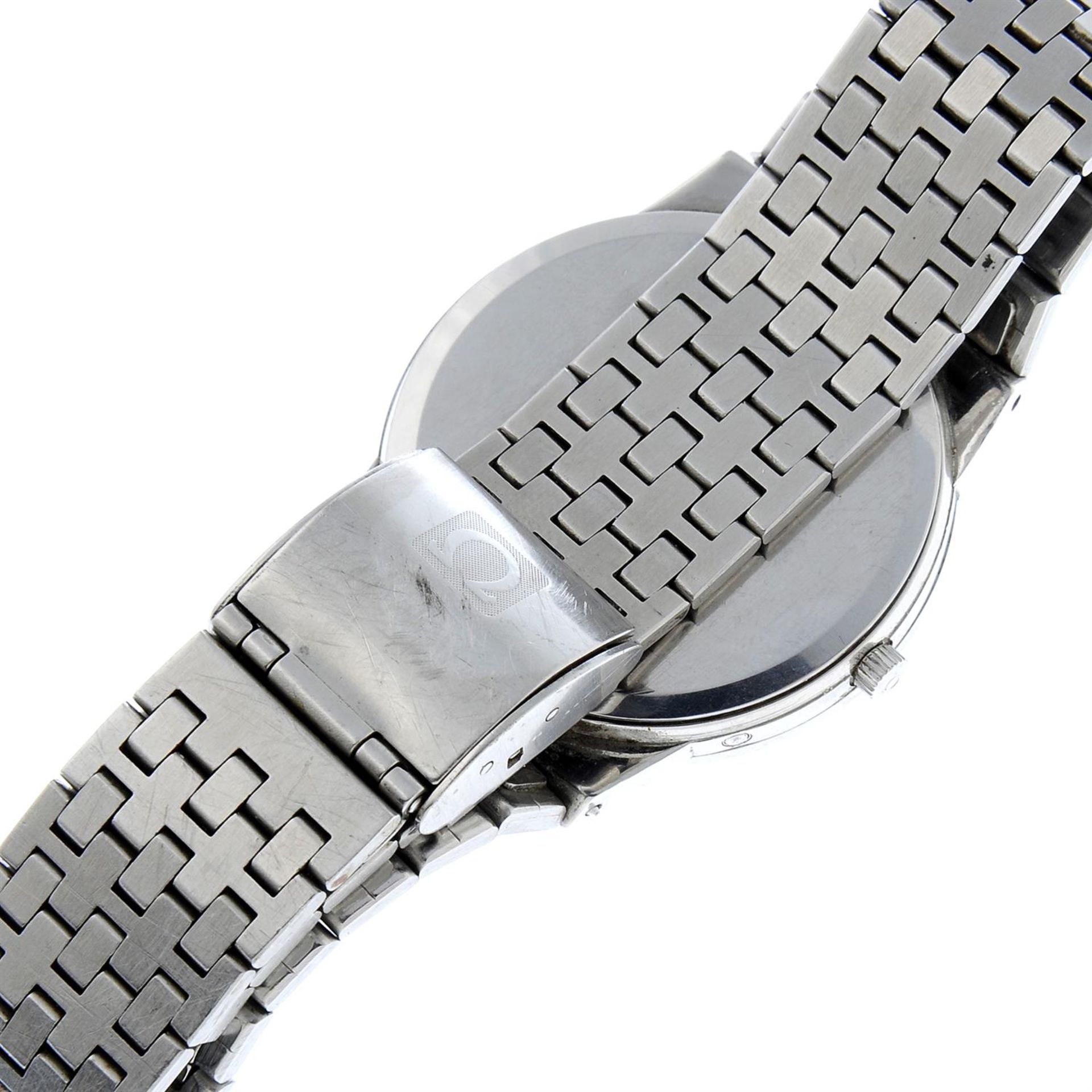 OMEGA - a stainless steel De Ville bracelet watch (34mm) with an Omega Geneve wrist watch. - Bild 2 aus 6