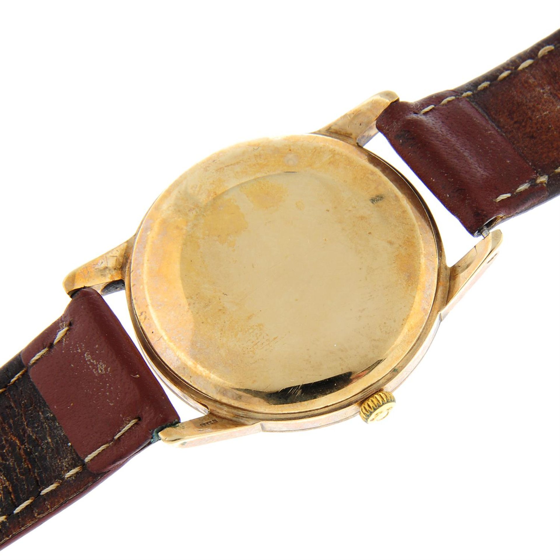 OMEGA - a 9ct yellow gold wrist watch, 33mm. - Bild 4 aus 4