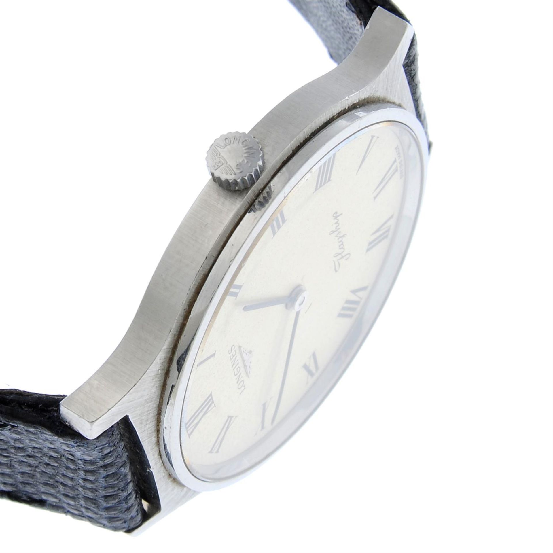 LONGINES - a stainless steel Flagship wrist watch, 33mm. - Bild 3 aus 4