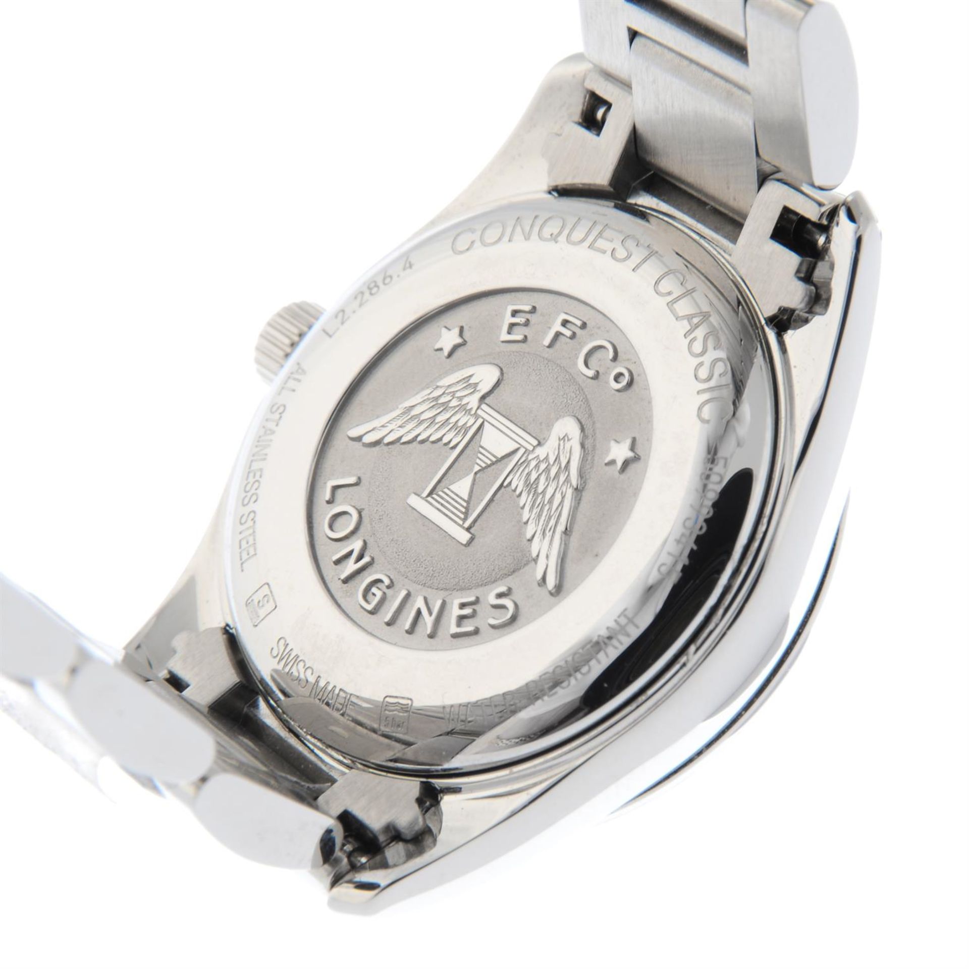 CURRENT MODEL: LONGINES - a stainless steel Conquest bracelet watch, 29mm. - Bild 4 aus 6