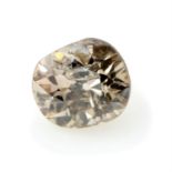 An old cut diamond, weighing 0.39ct