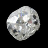 An old cut diamond, weighing 0.36ct
