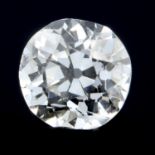 An old cut diamond, weighing 0.35ct