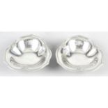 A pair of Tiffany & Co sterling silver dishes.