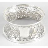 An early George V silver dish ring.