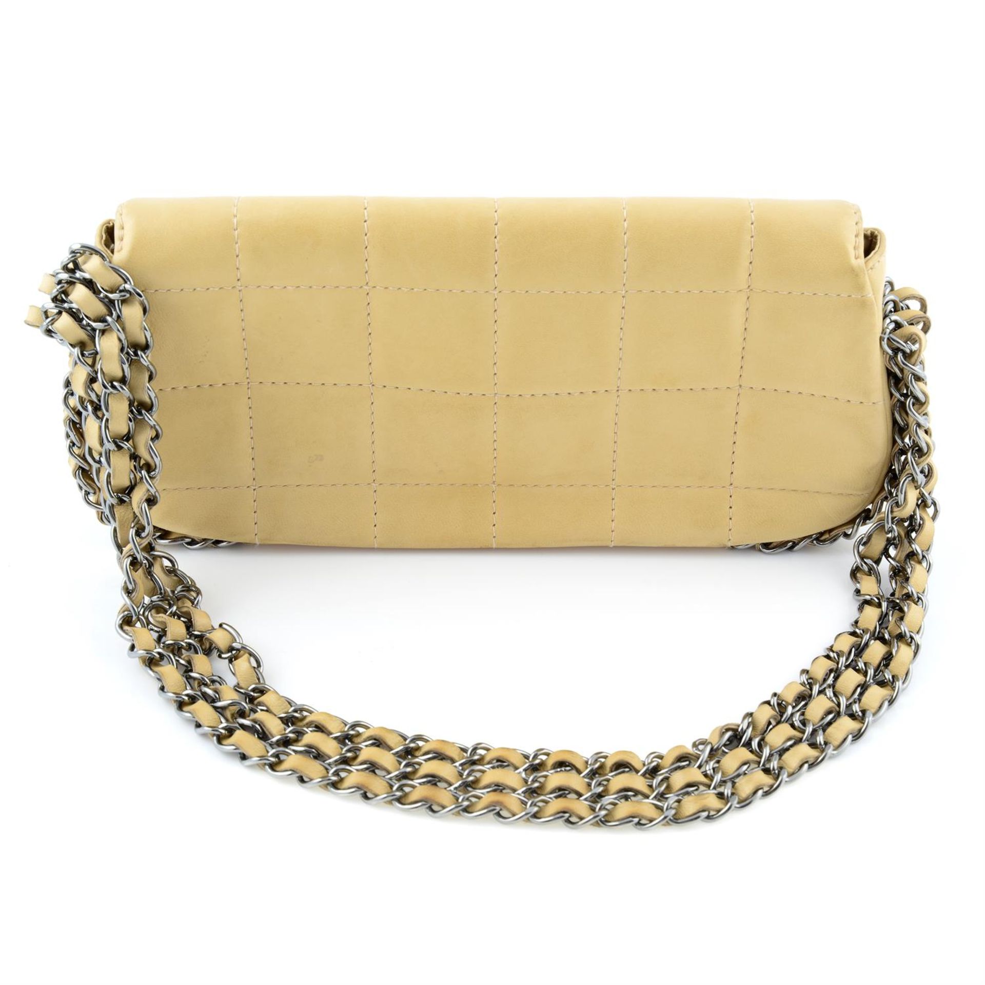 CHANEL - a 2004 Triple Chain Chocolate Bar Flap bag. - Image 2 of 4