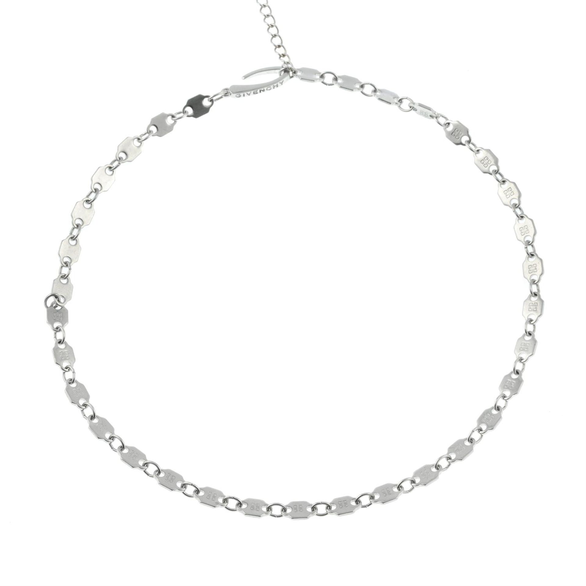 GIVENCHY - a silver-tone chain.
