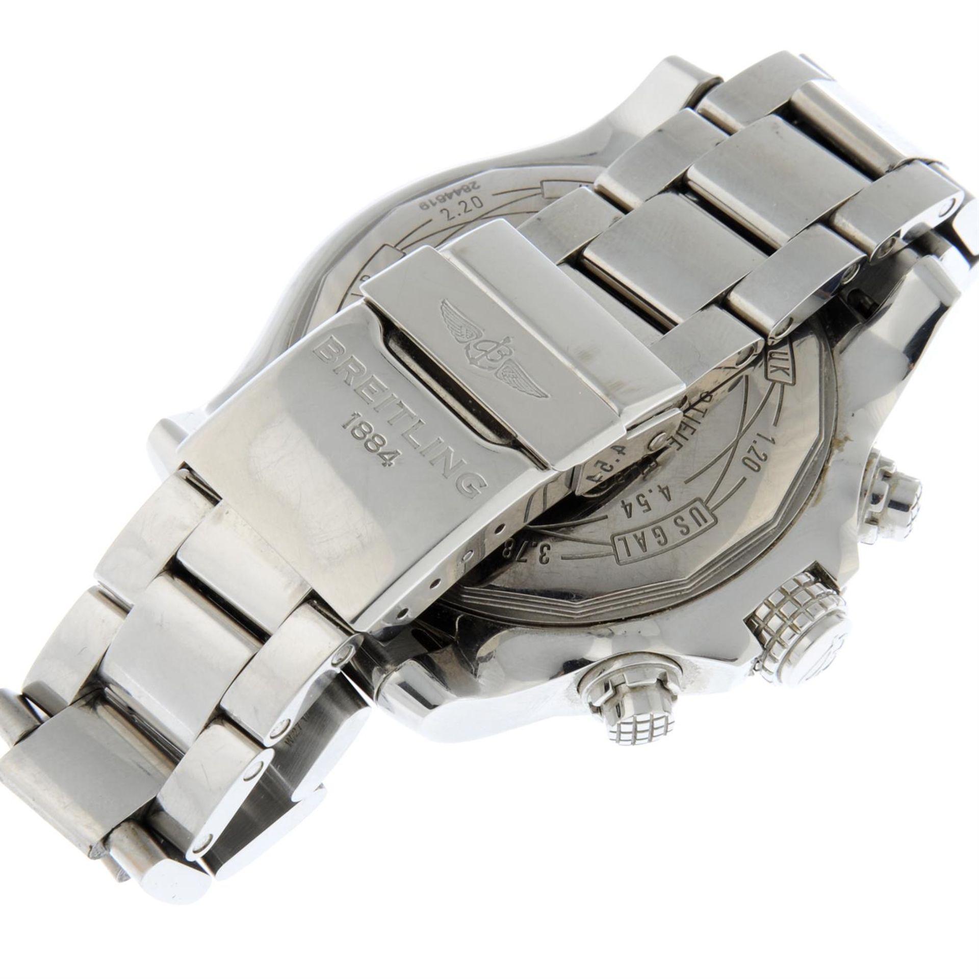 BREITLING - a stainless steel Super Avenger II chronograph bracelet watch, 48mm. - Image 2 of 5