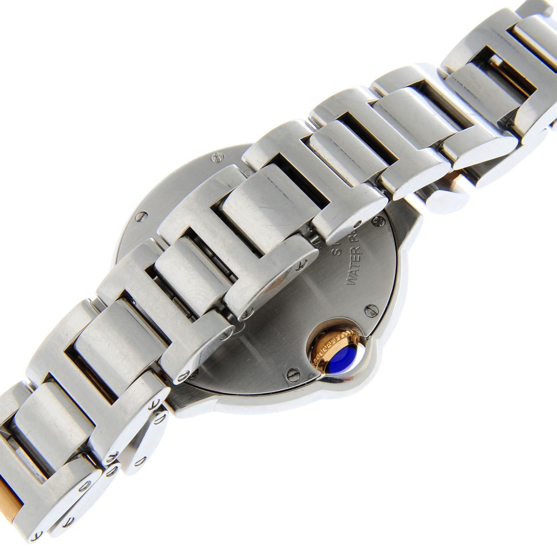 CARTIER - a bi-metal Ballon Bleu bracelet watch, 33mm. - Bild 2 aus 5
