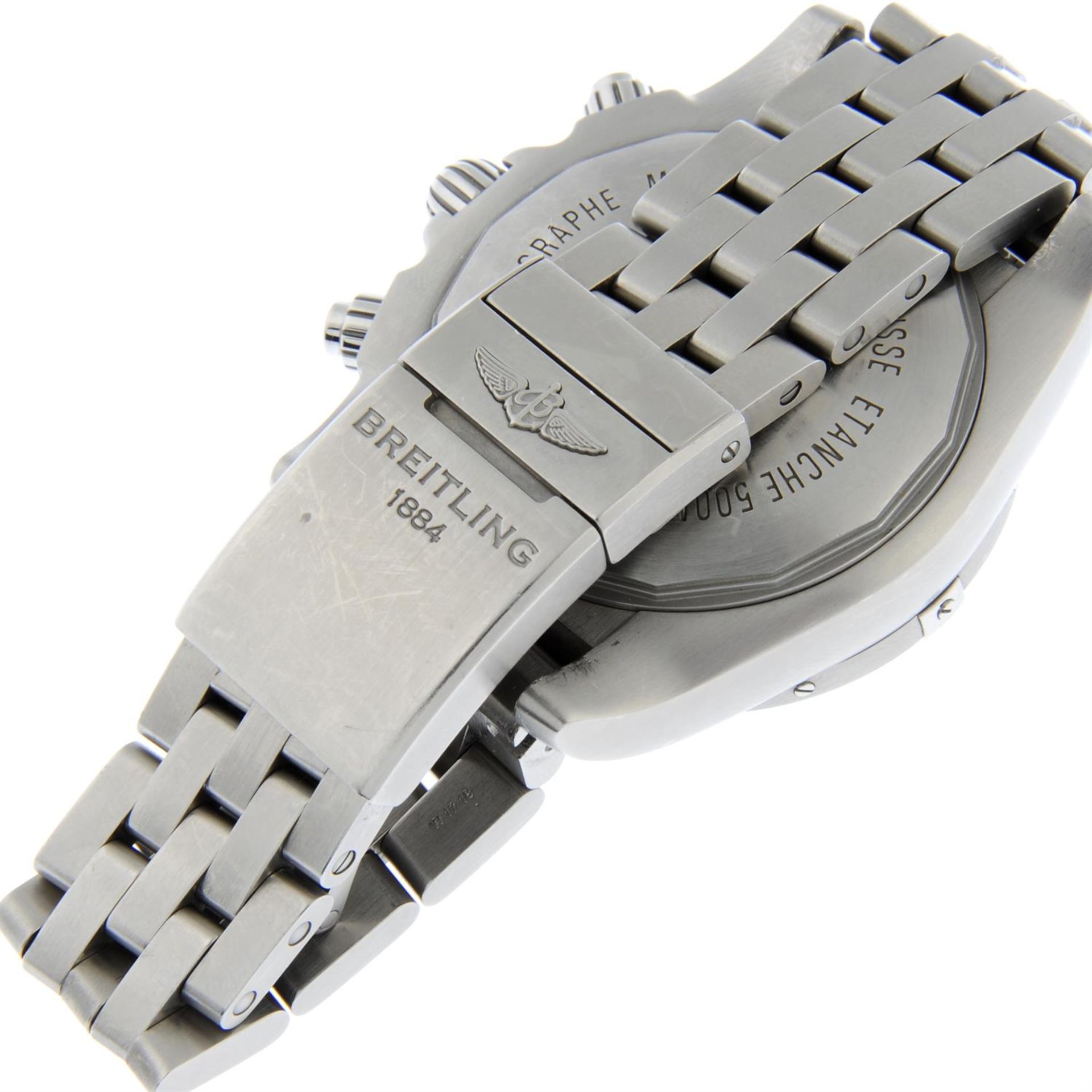 BREITLING - a stainless steel Chronomat 44 chronograph bracelet watch, 44mm. - Image 2 of 5