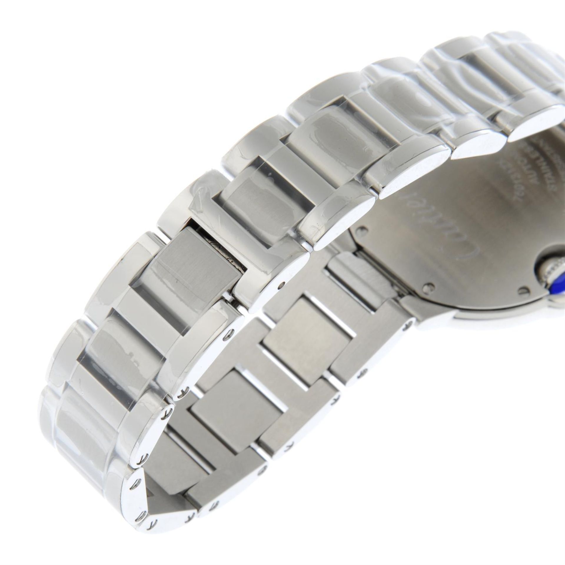 CARTIER - a stainless steel Ballon Bleu bracelet watch, 33mm. - Bild 2 aus 5