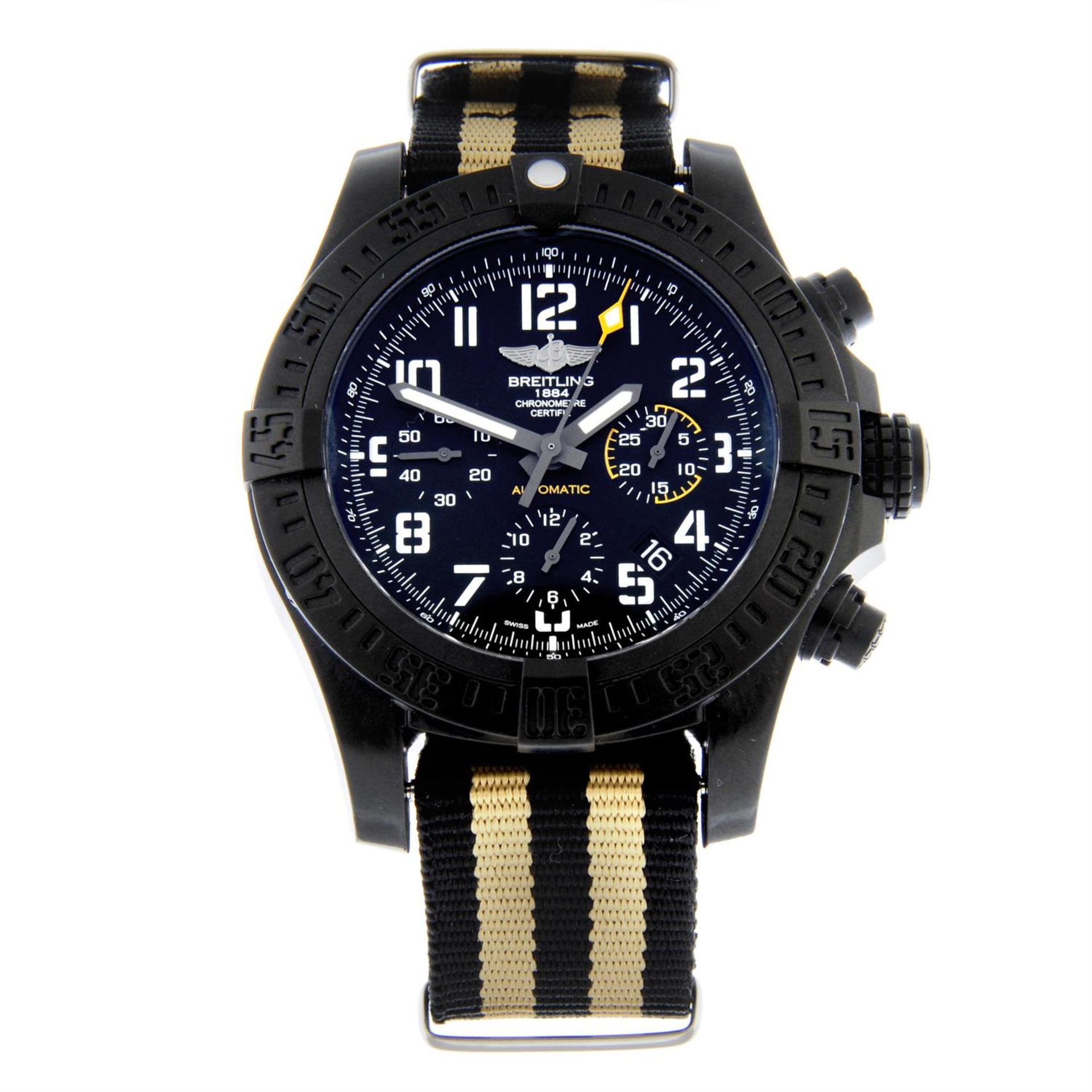 BREITLING - a Breitlight Avenger Hurricane chronograph wrist watch, 45mm.