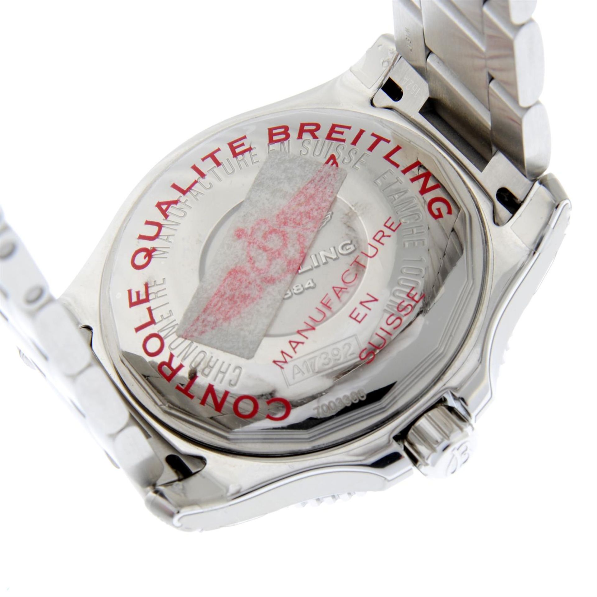 BREITLING - a stainless steel SuperOcean bracelet watch, 44mm. - Bild 4 aus 5
