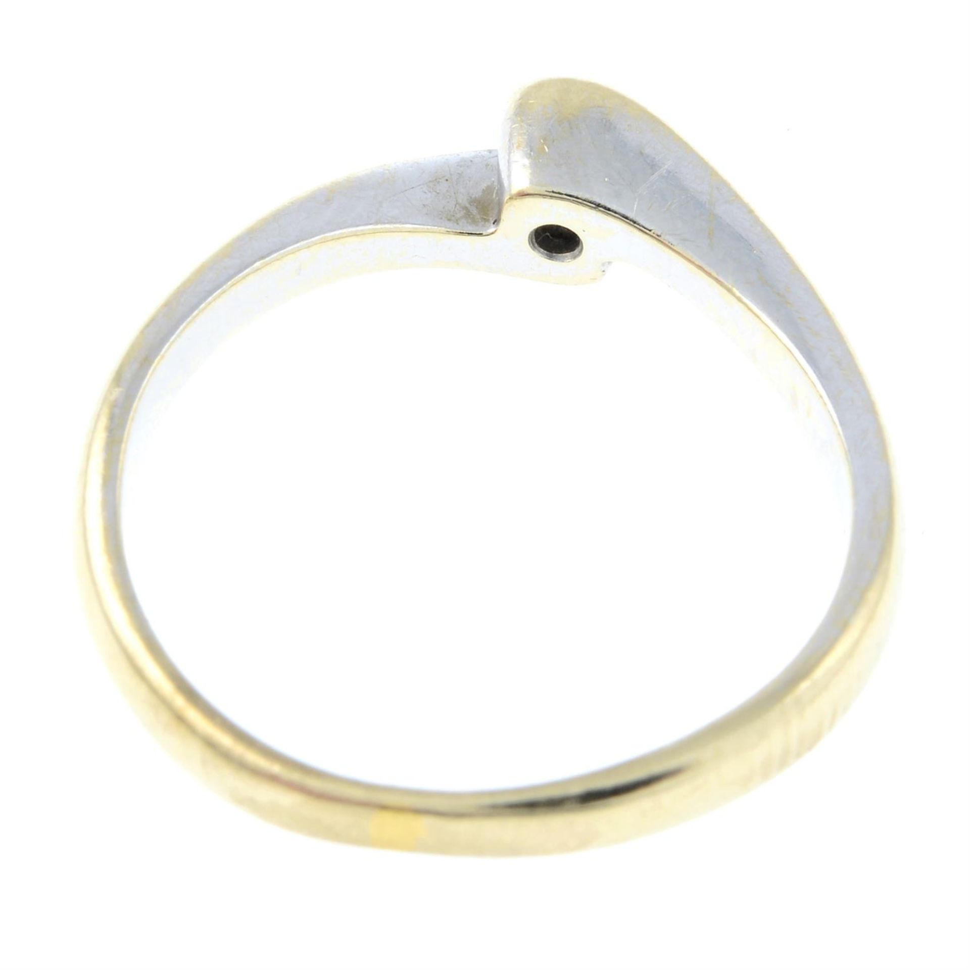 A brilliant-cut diamond single-stone ring. - Image 2 of 2