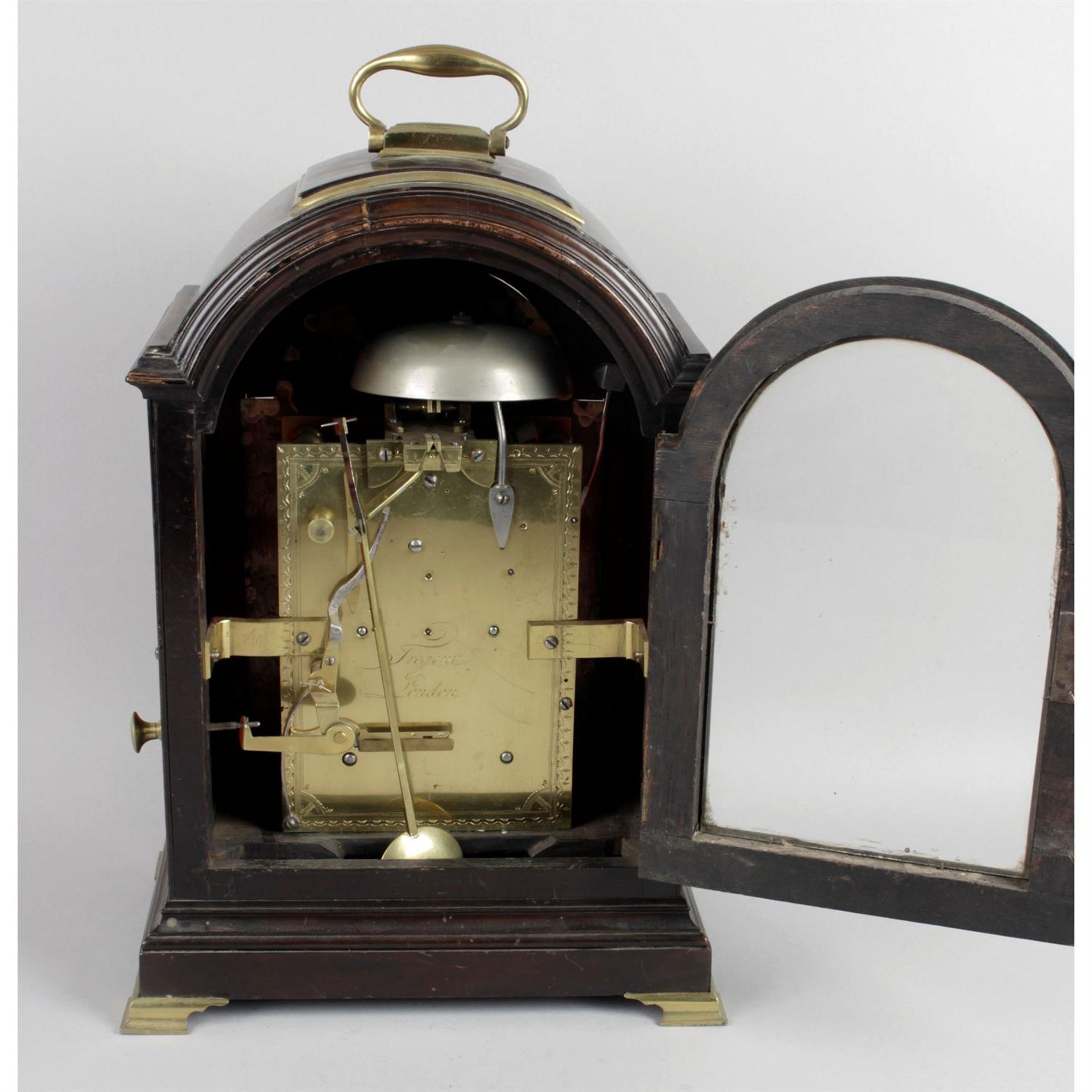 An early 19th Century Bracket clock, the dial marked "Tregent" - Image 2 of 3