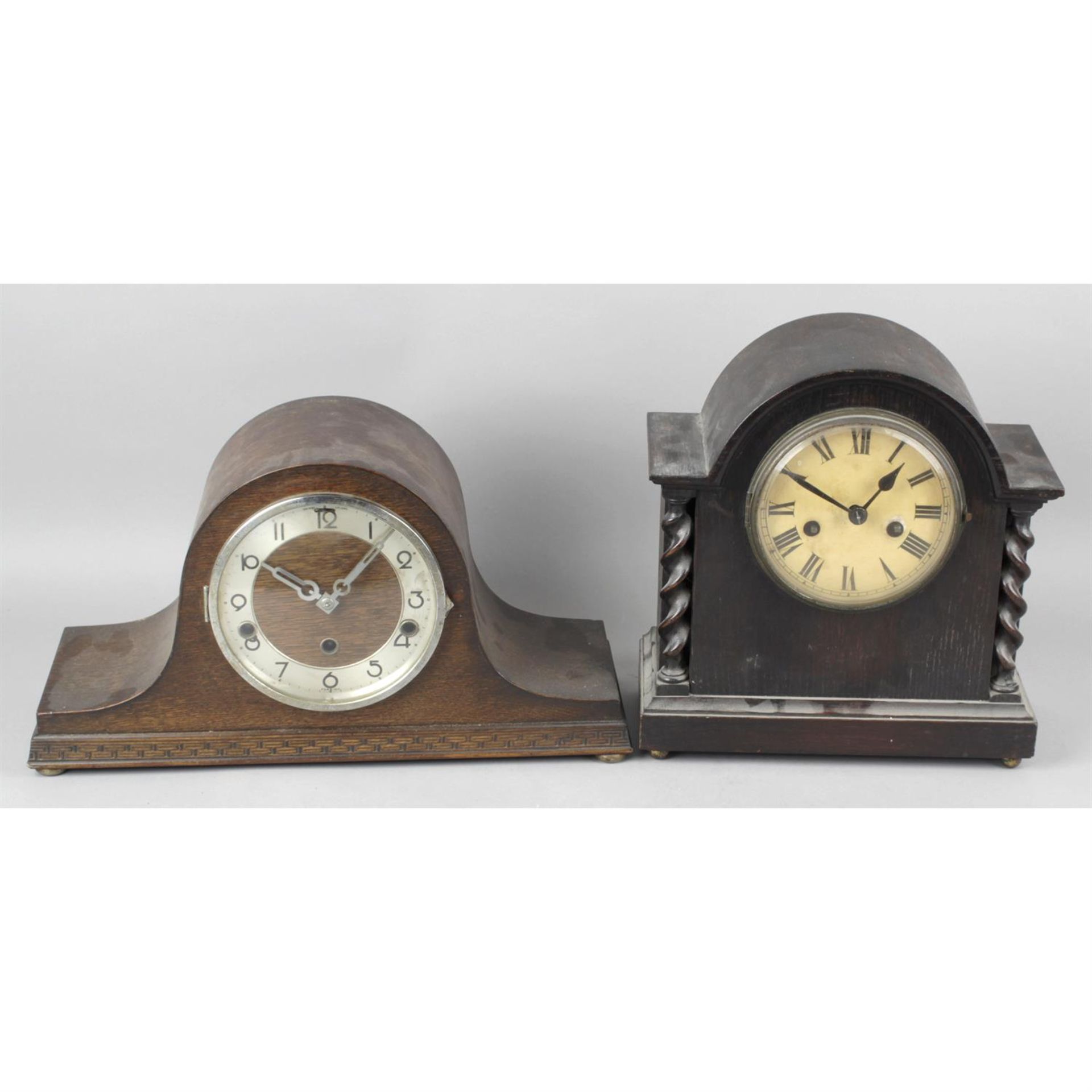A quantity of Edwardian and early 20th century clocks. - Image 4 of 8