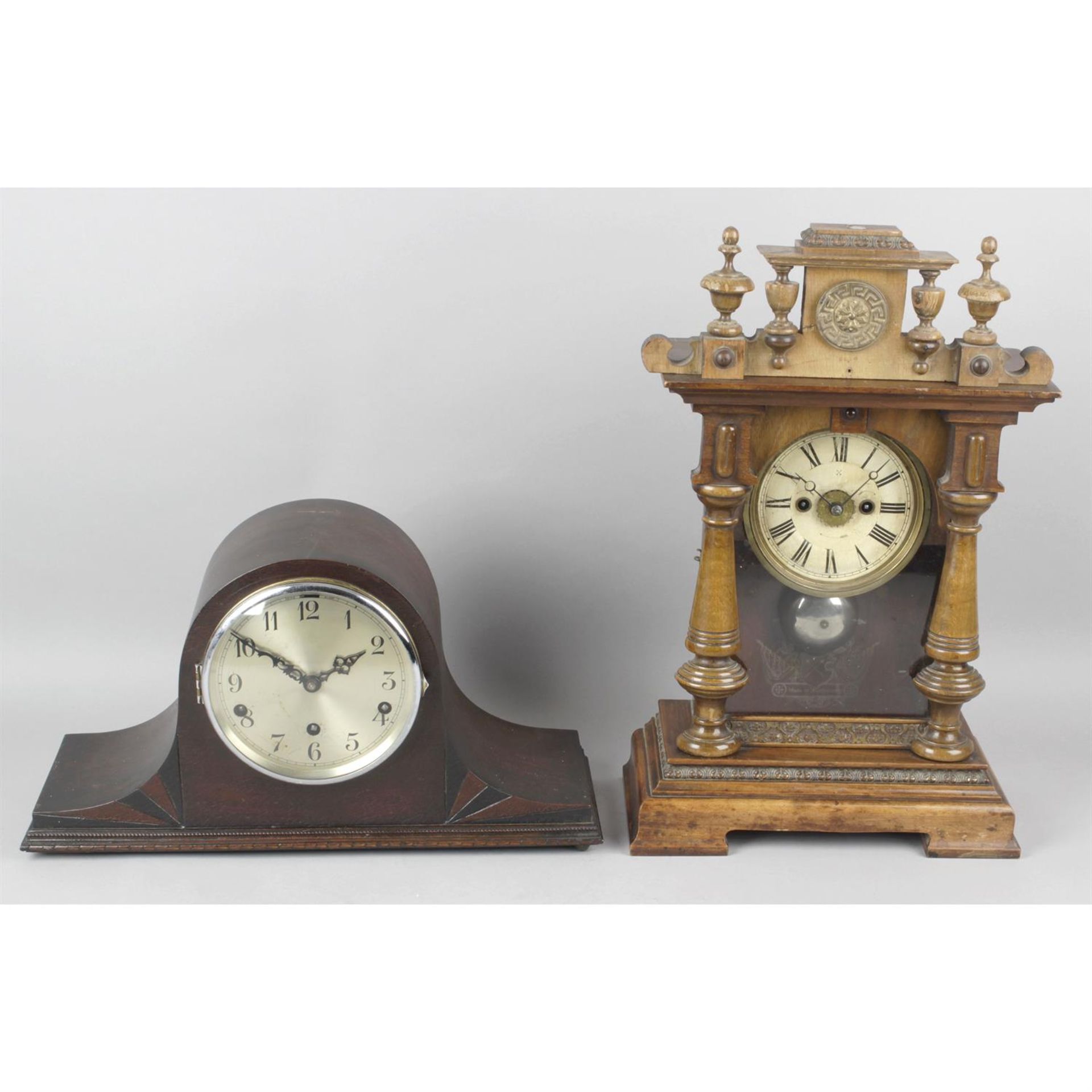 A quantity of Edwardian and early 20th century clocks. - Image 7 of 8