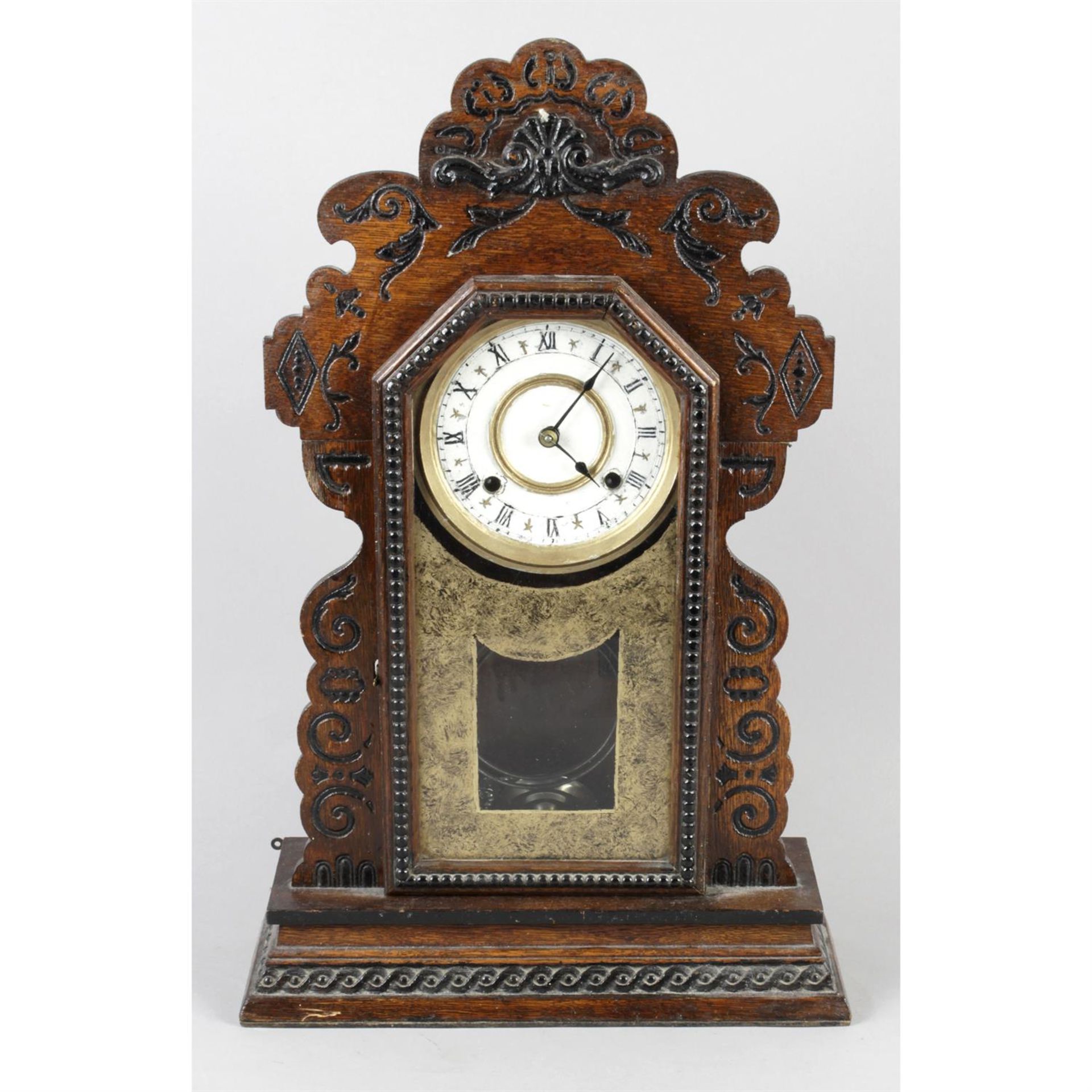 A mixed selection of assorted clocks.