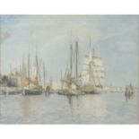 David Murray (1849 - 1933), "The Zattere - Venice", signed watercolour, dated 1914