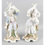 Two 19th century Continental porcelain figures.