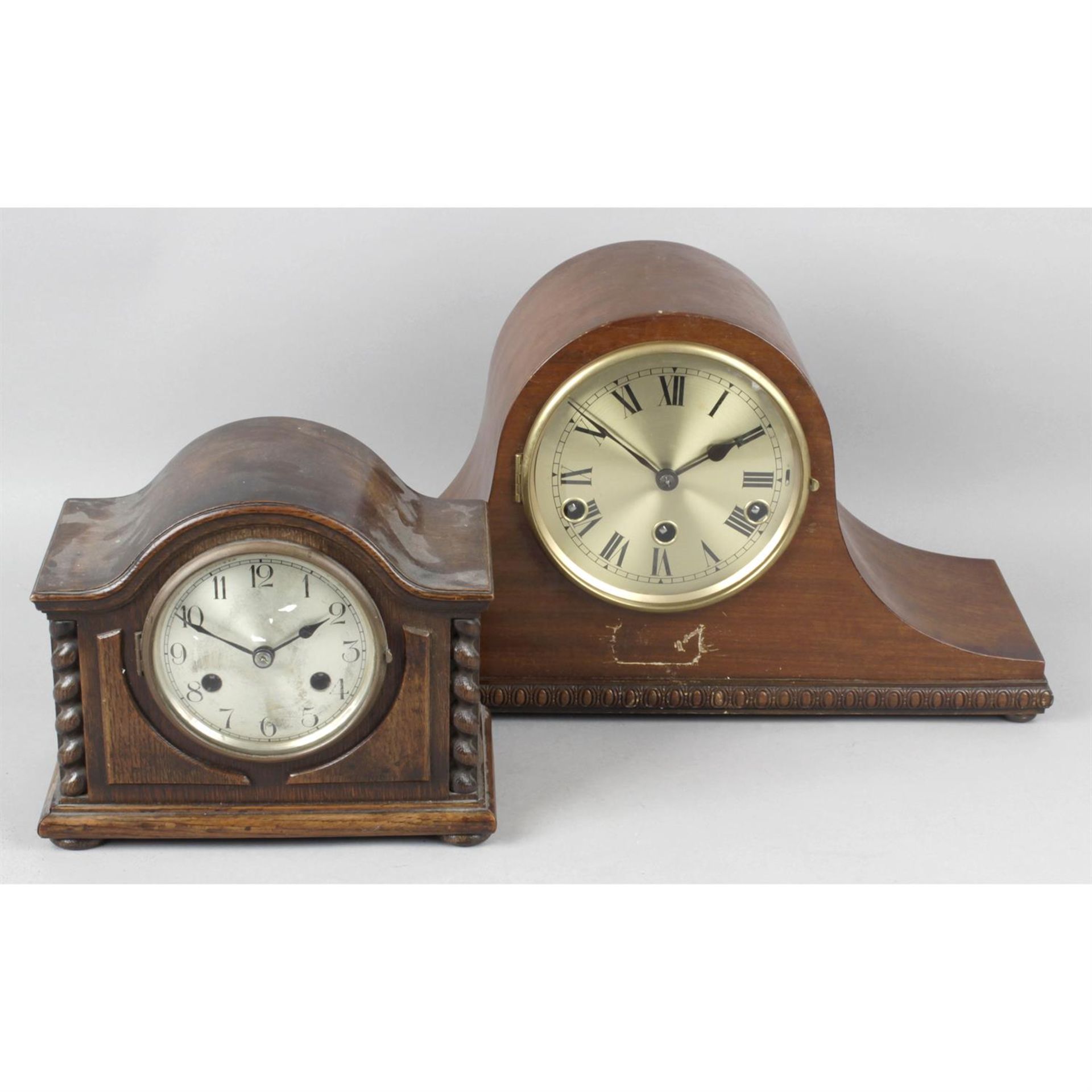 A quantity of Edwardian and early 20th century clocks. - Image 3 of 8