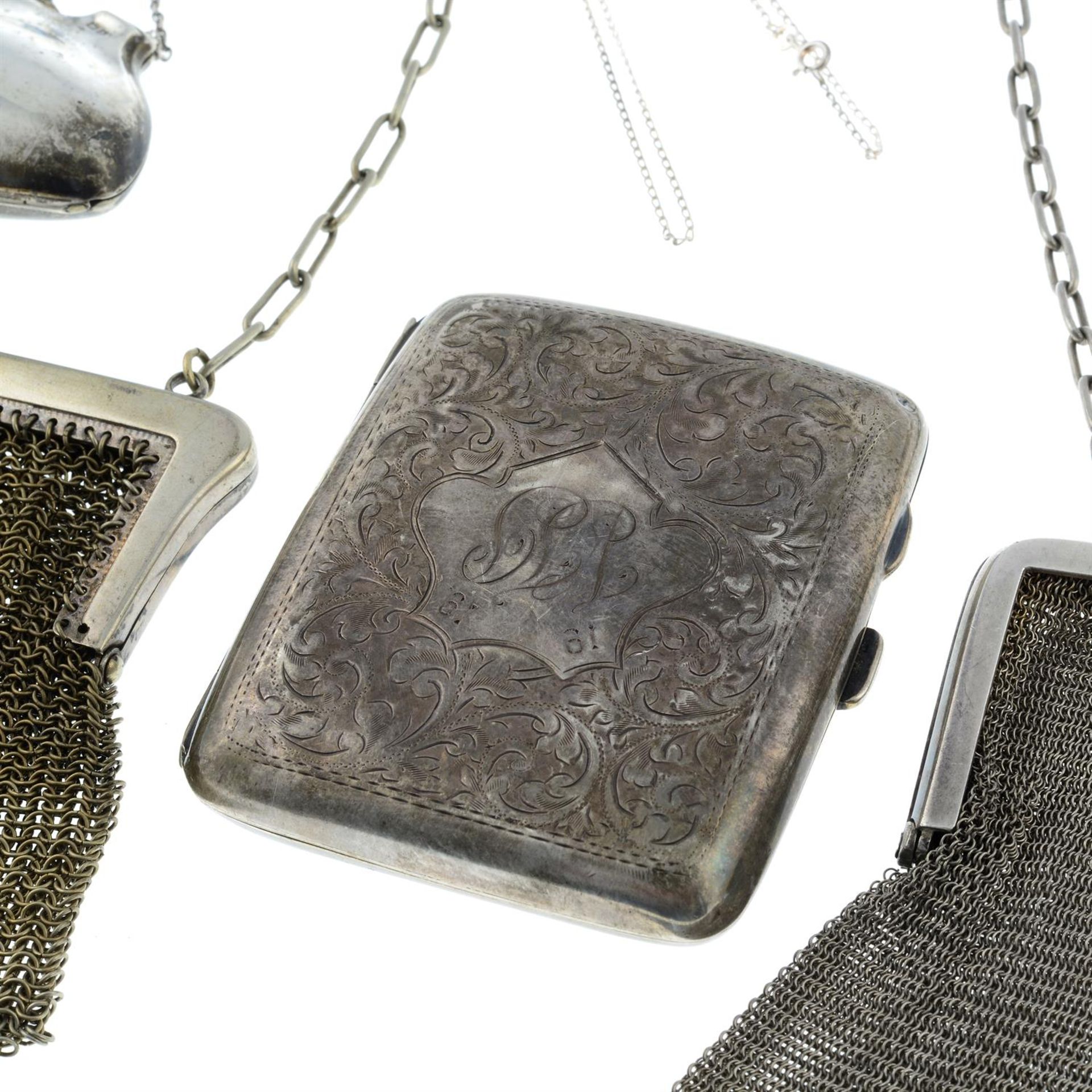 A selection of early 20th century and later jewellery and accessories, to include three coin purses. - Image 2 of 3