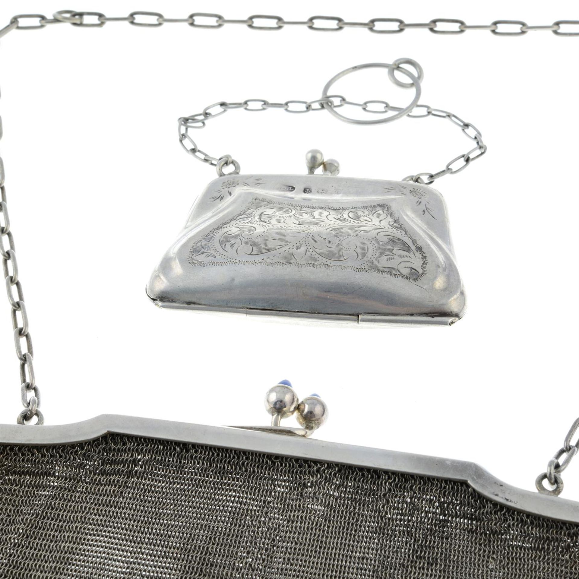 A selection of early 20th century and later jewellery and accessories, to include three coin purses. - Image 3 of 3