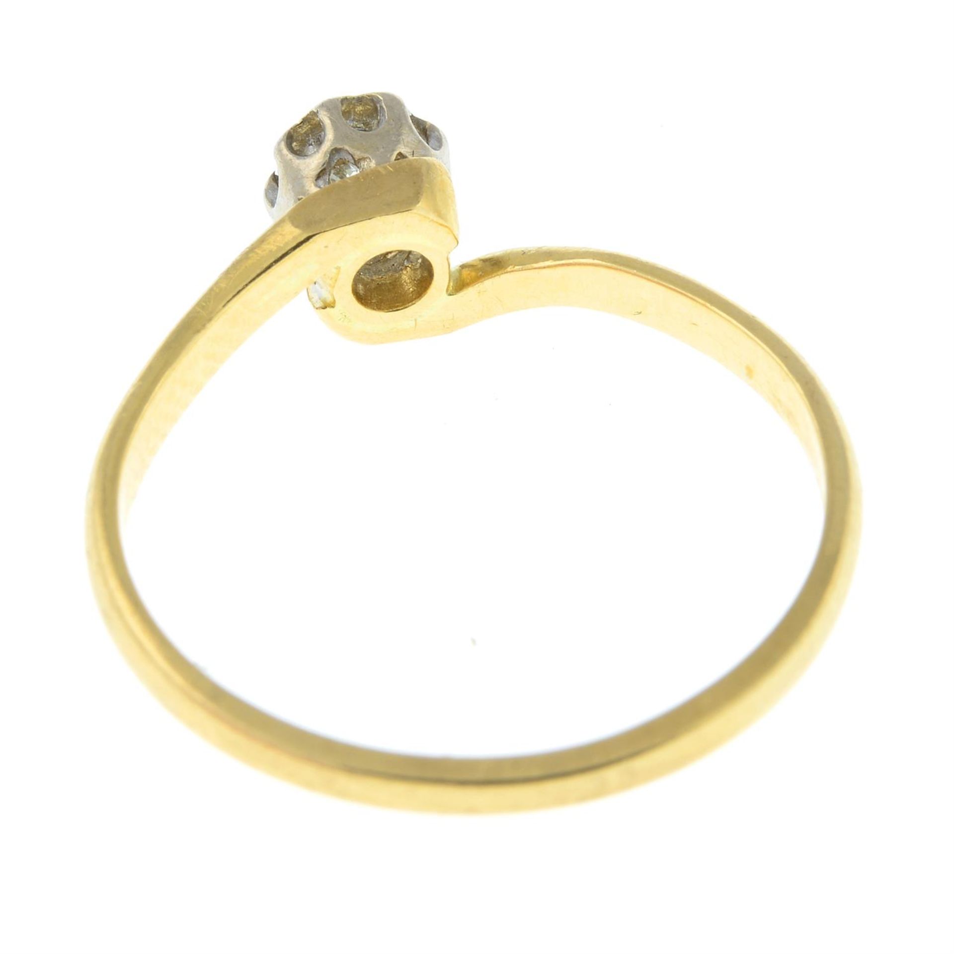 An 18ct gold brilliant-cut diamond single-stone ring. - Image 2 of 2