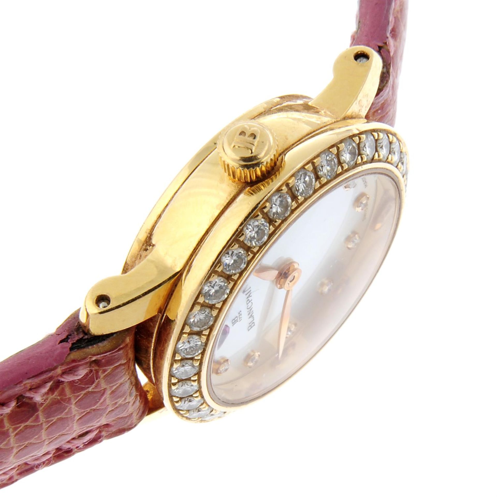 BLANCPAIN - an 18ct yellow gold Ladybird wrist watch, 21.5mm. - Image 3 of 6