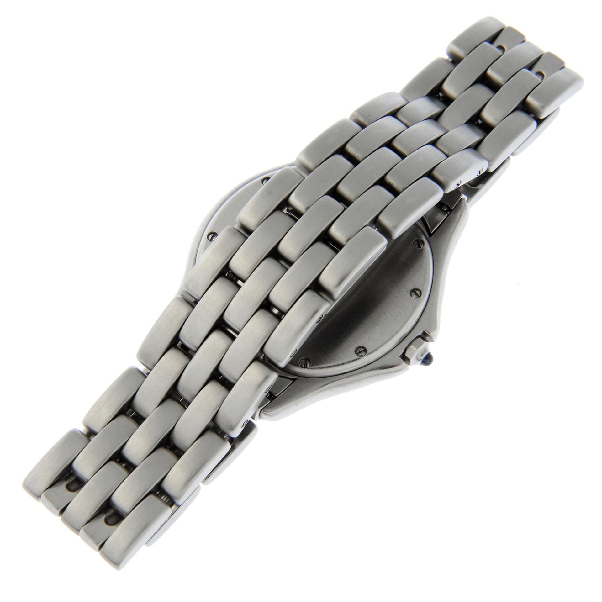 CARTIER - a stainless steel Cougar bracelet watch, 33mm. - Image 2 of 5