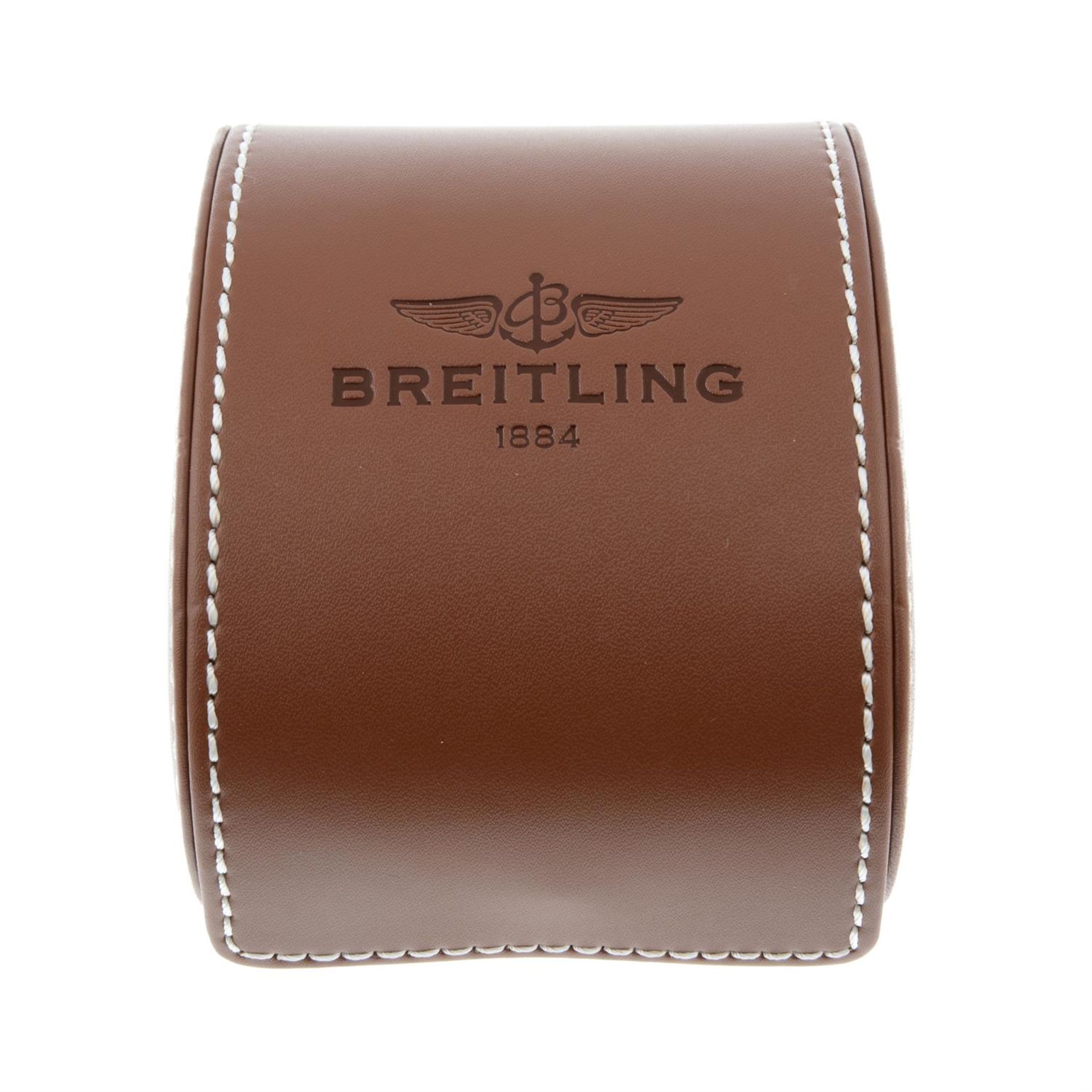 BREITLING - a bi-colour Wings bracelet watch, 30mm. - Bild 6 aus 6