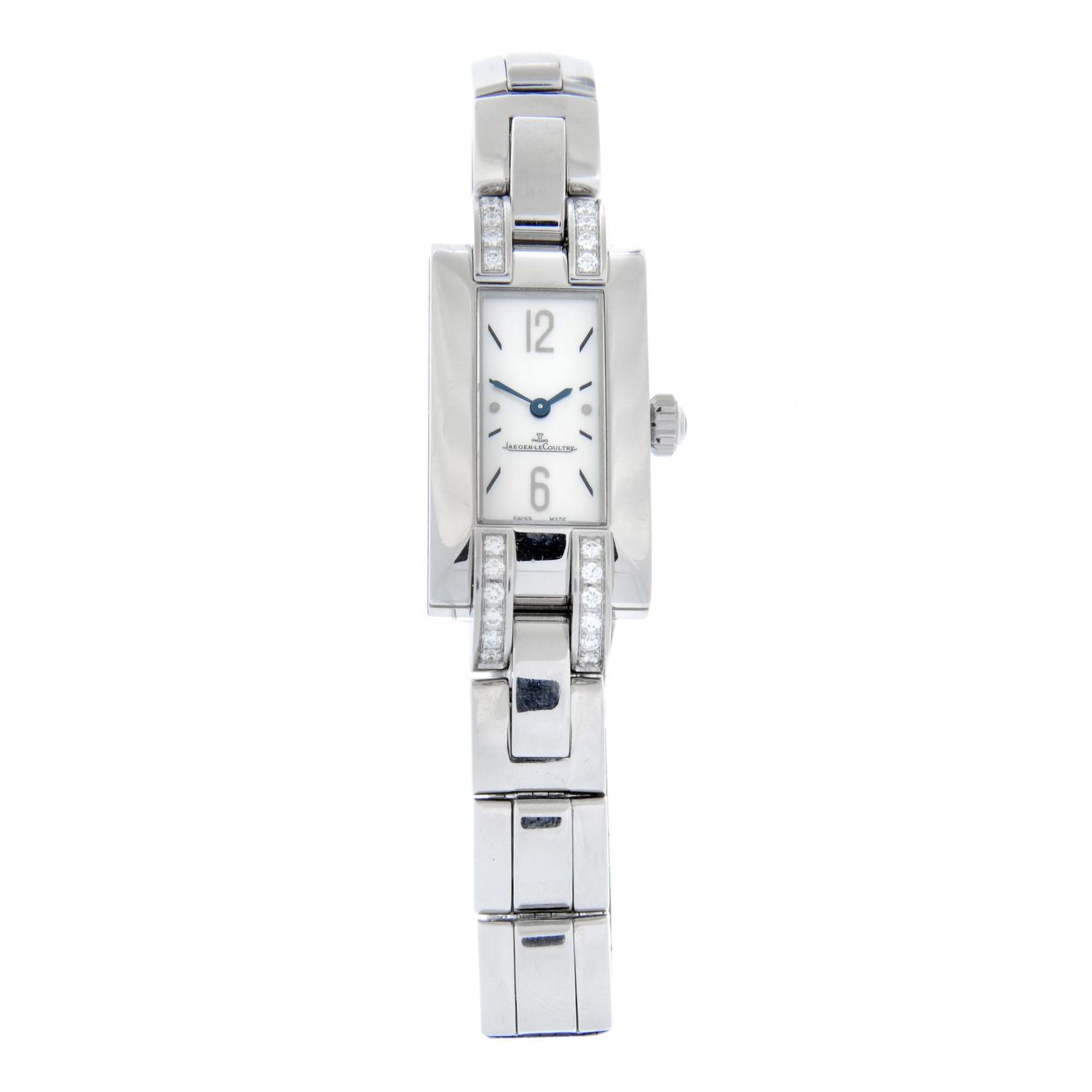 JAEGER-LECOULTRE - a stainless steel Ideale bracelet watch, 17mm.